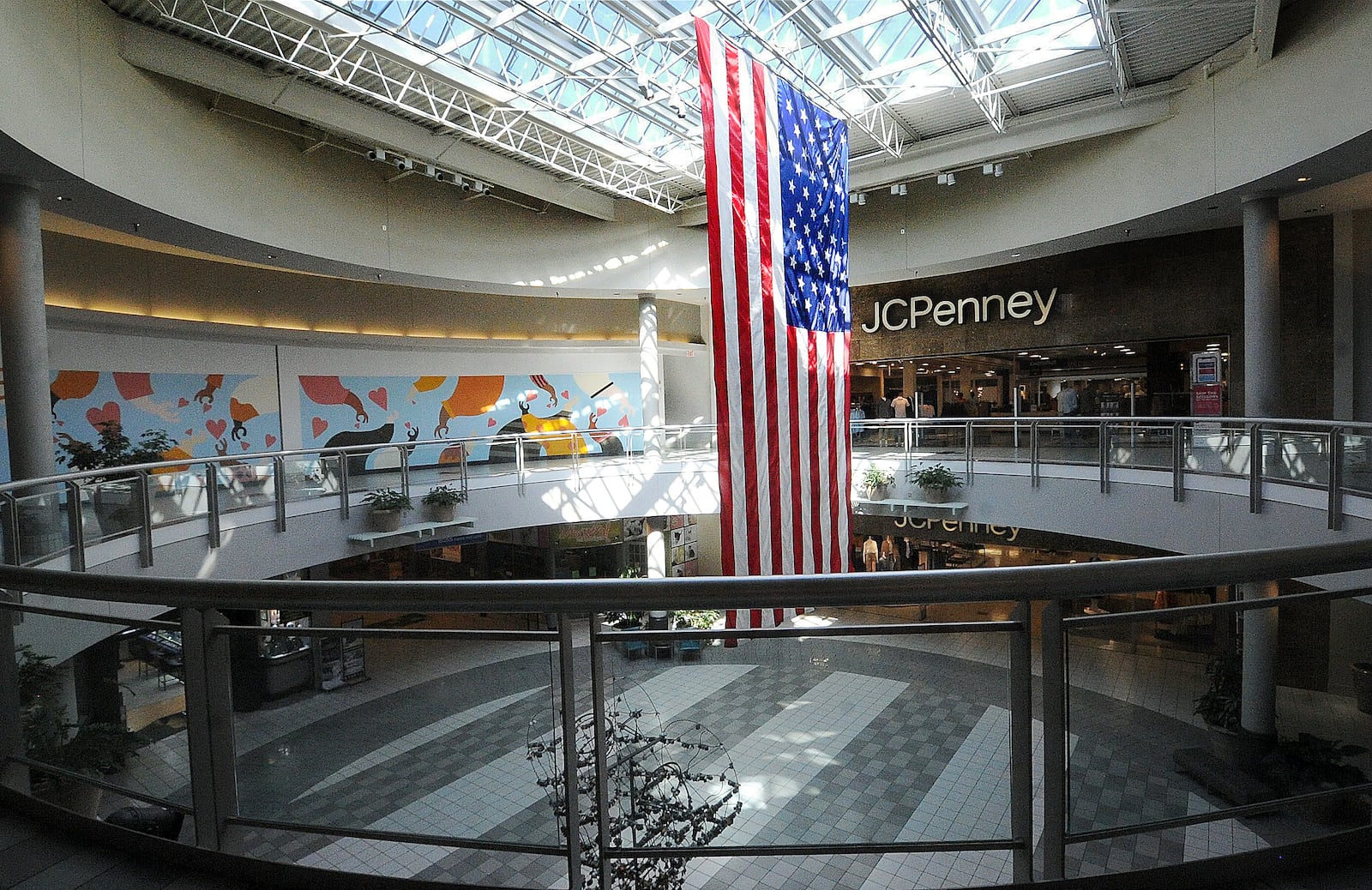 The Dayton Mall in Miami Twp. is ready for shoppers Monday, Feb. 26, 2024. The mall, which recently saw several existing tenants sign renewals, will welcome a nearly 10,000-square-foot Kids Empire location later this year. MARSHALL GORBY/STAFF