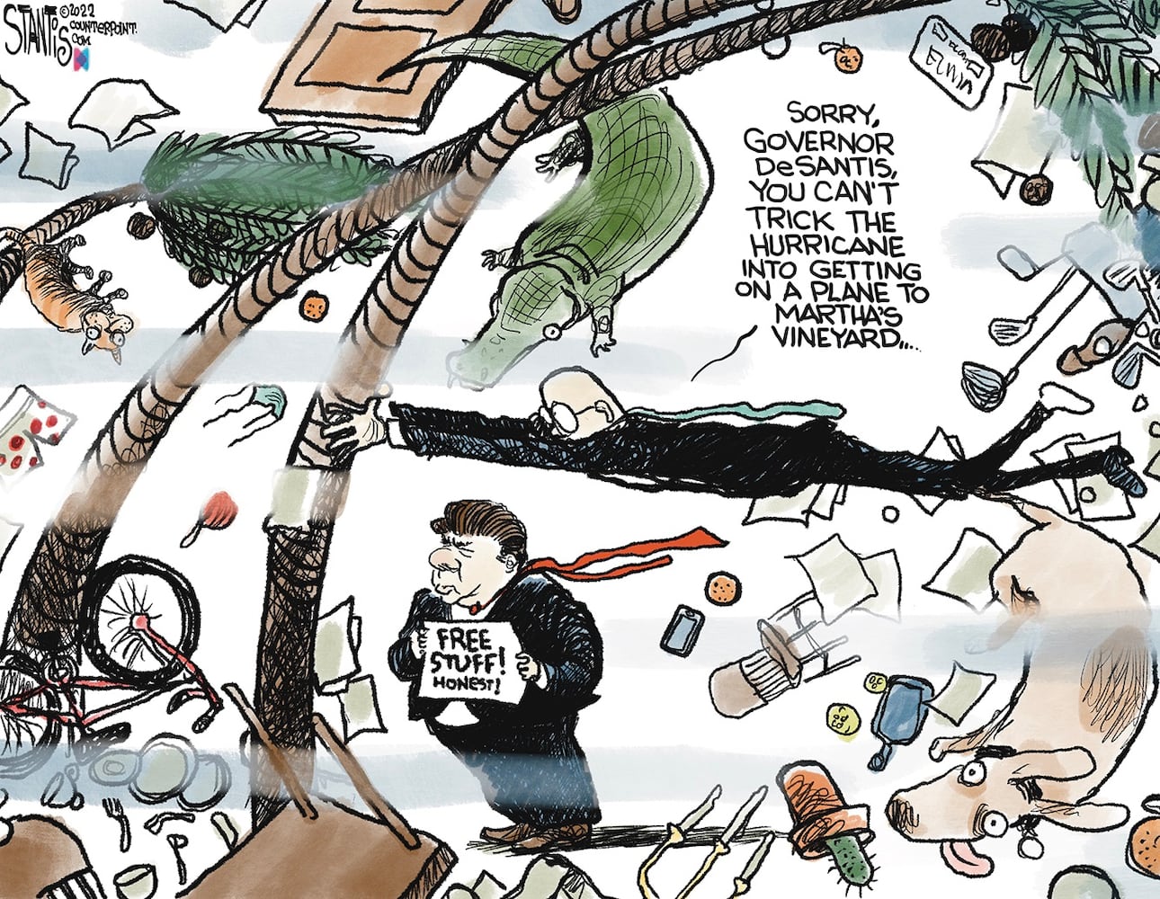 WEEK IN CARTOONS: Hurricane Ian, midterm elections and more