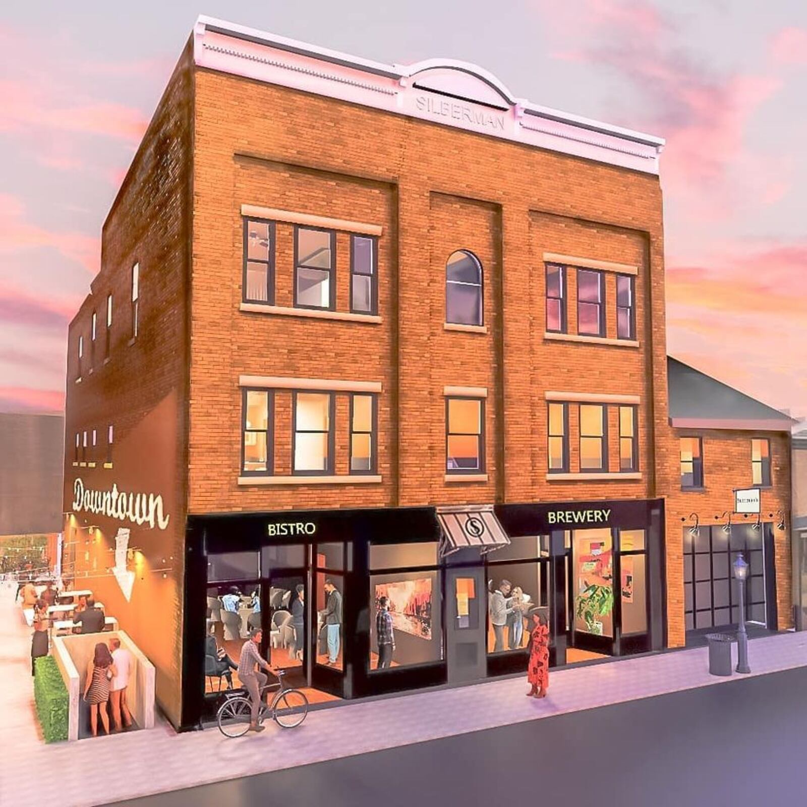 Entropy Brewing Co. expects to open by fall 2021 on the first floor of a historic building at 26 S. Main St. in downtown Miamisburg. Constructed in 1900, the 3-story building recently launched a more than $2 million renovation.