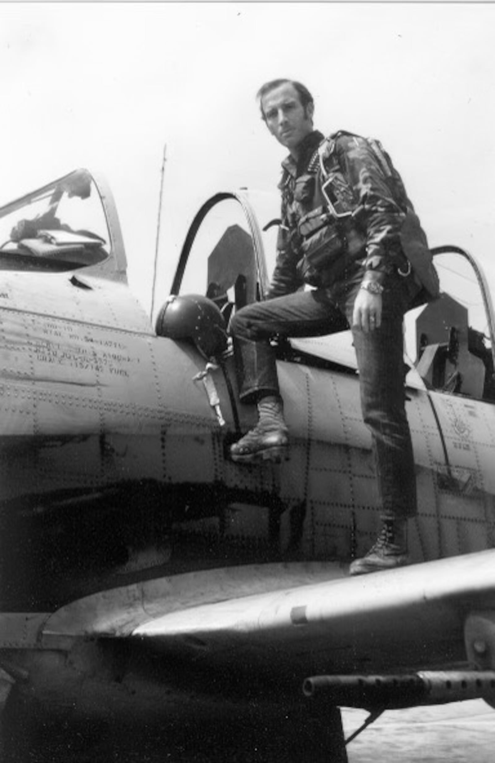 Gene Hamner, Raven 12, prior to a deployment in Laos during the Vietnam War. CONTRIBUTED 