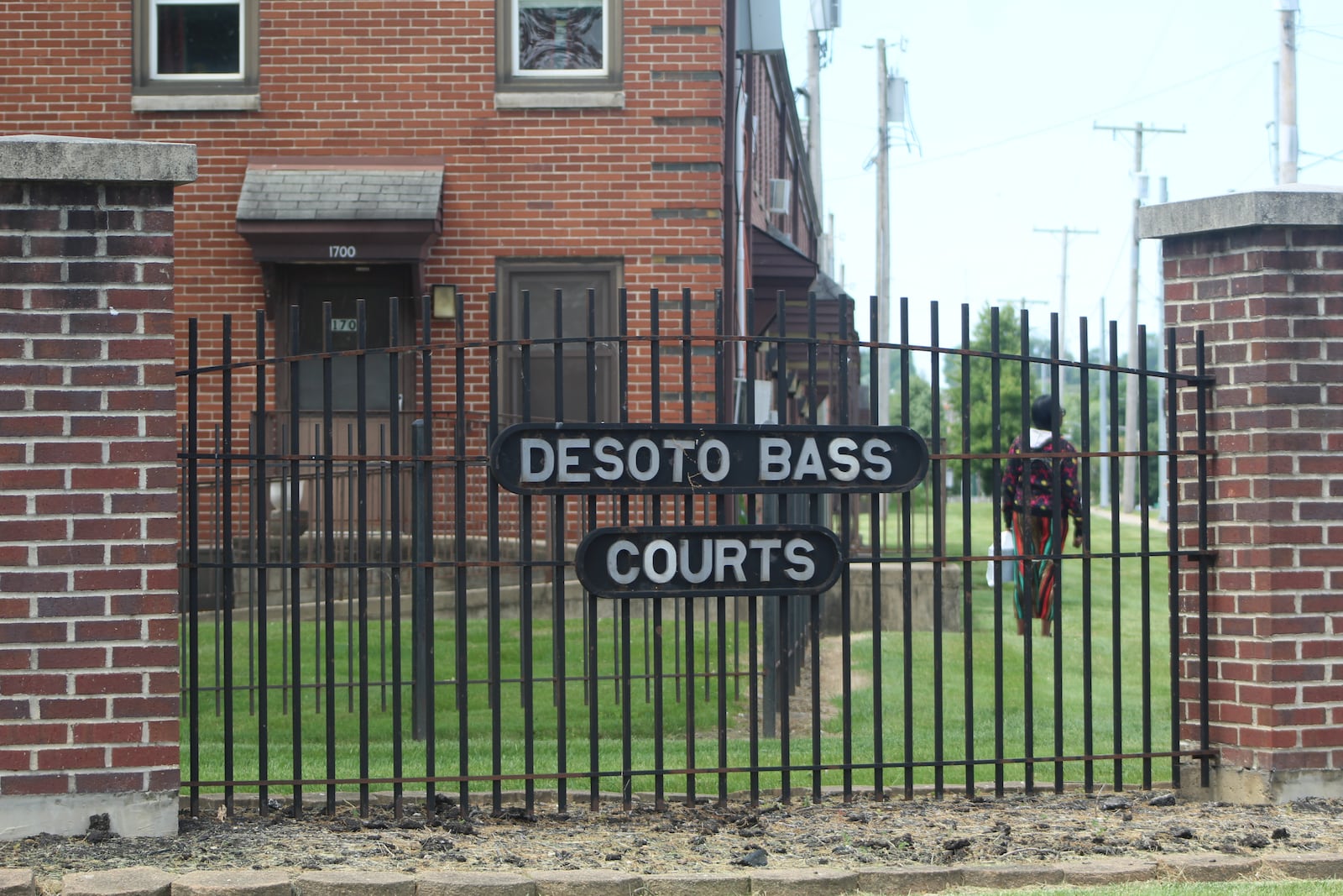 DeSoto Bass Courts, Dayton's largest and oldest public housing site, is located in the Miami Chapel neighborhood in West Dayton. CORNELIUS FROLIK / STAFF