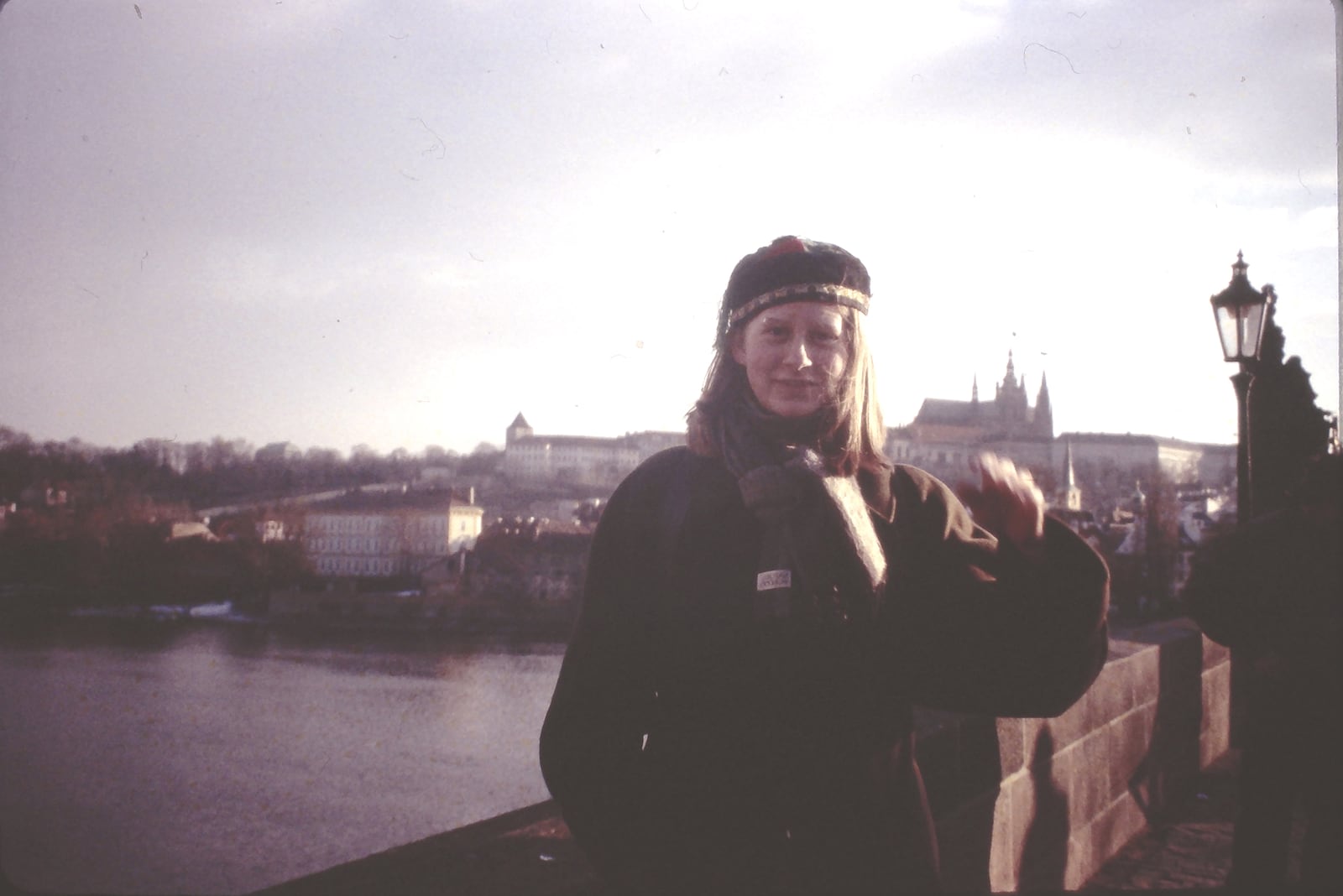 McConville in 1995 as a foreign exchange student in the Czech Republic. This time of her life inspired her love of travel and learning new things.