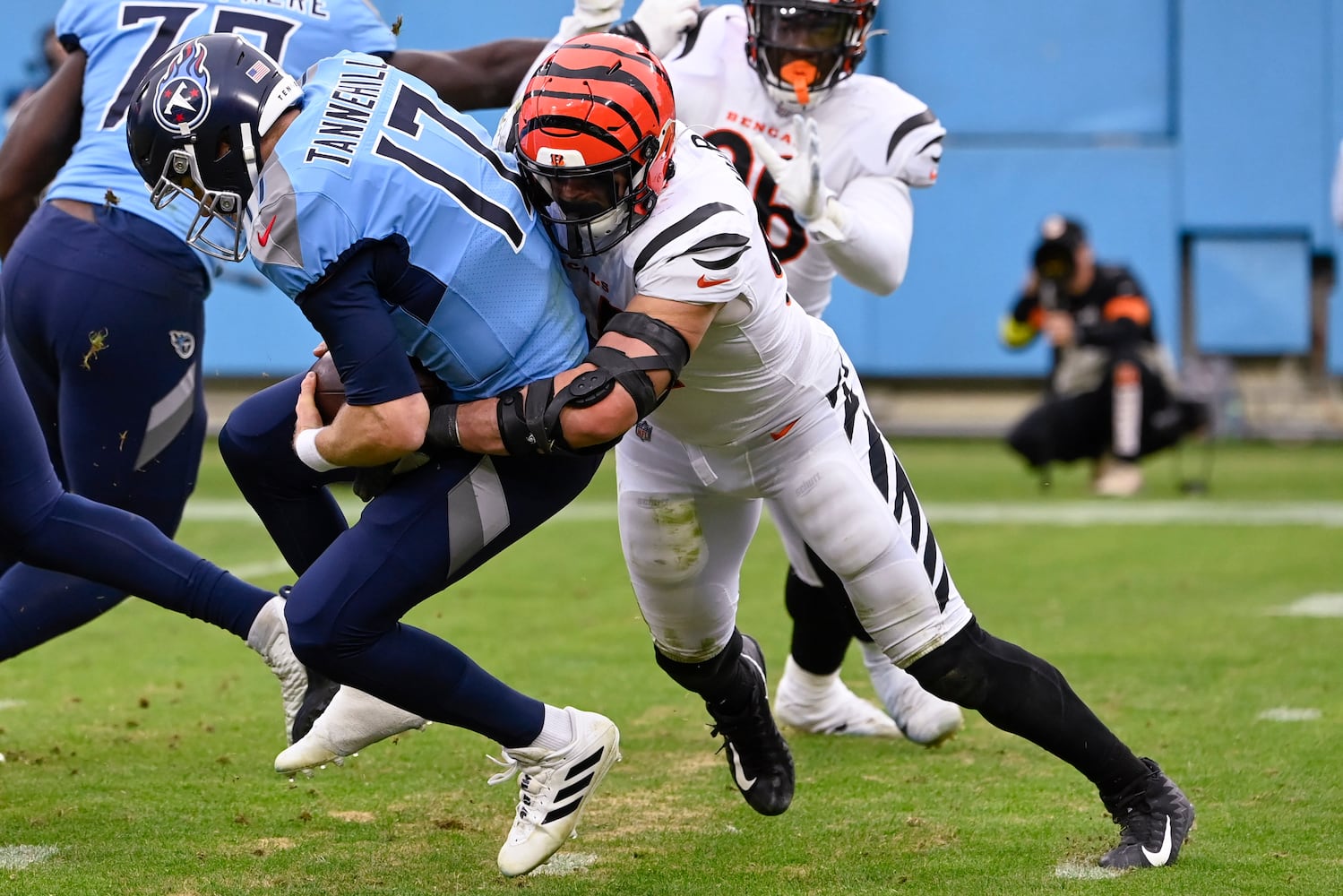 Bengals Titans Football