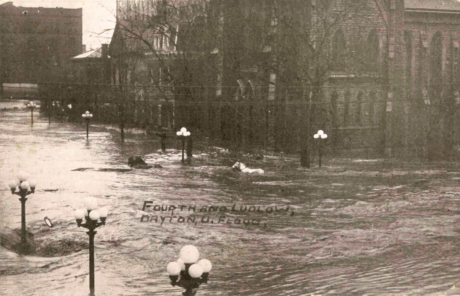 History Extra: Postcards from the flood