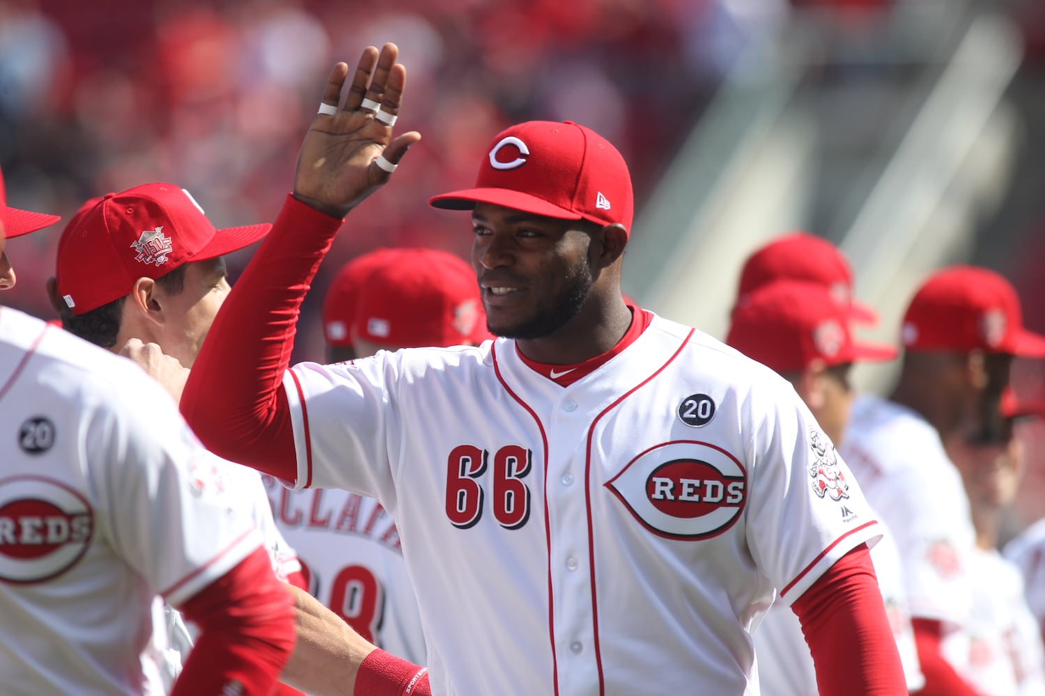 Cincinnati Reds Opening Day: Photos from pregame ceremonies