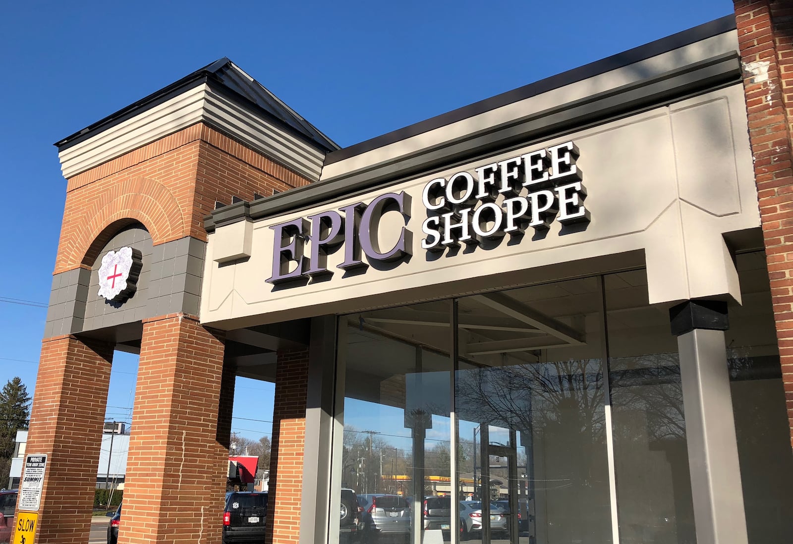 The owners of EPIC Coffee Shoppe are hoping to open in May on Stroop Road just west of Far Hills Avenue in Kettering. MARK FISHER/STAFF