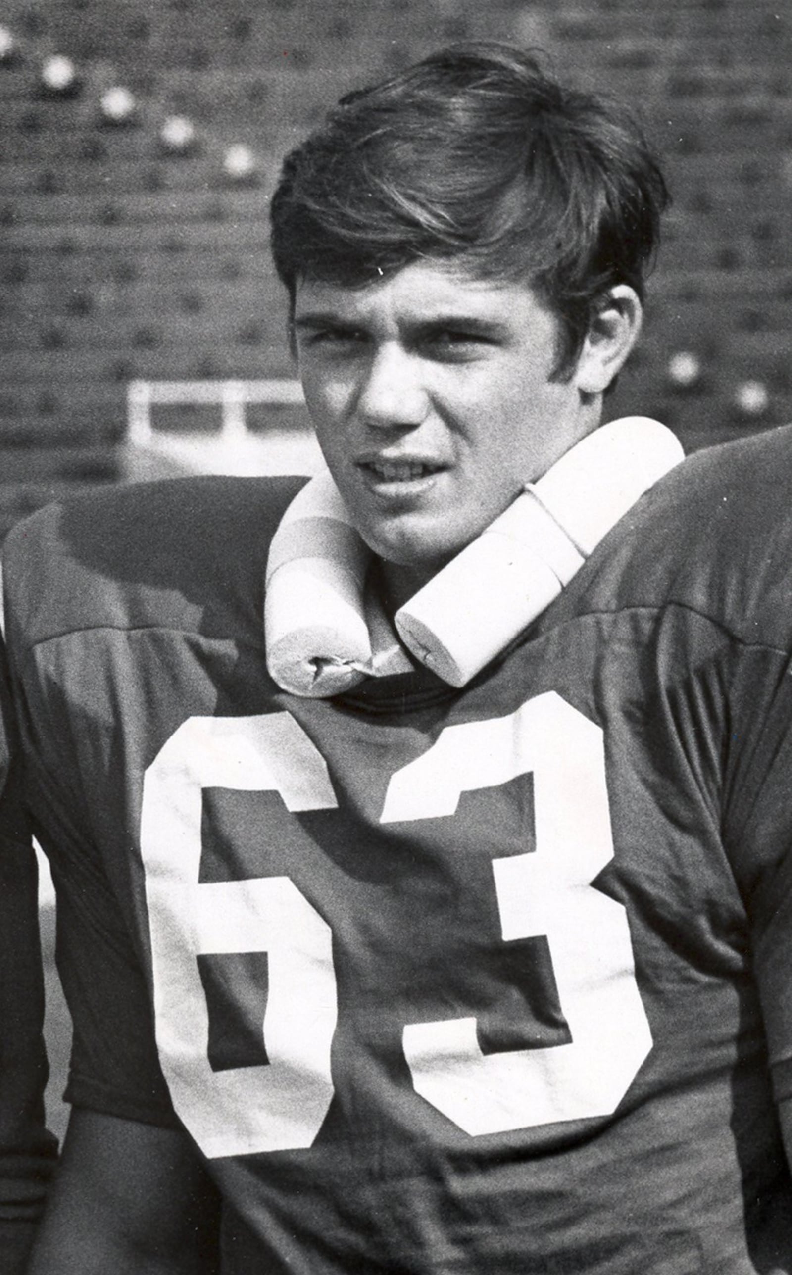 Doug Adams, Xenia athlete as football player at OSU.