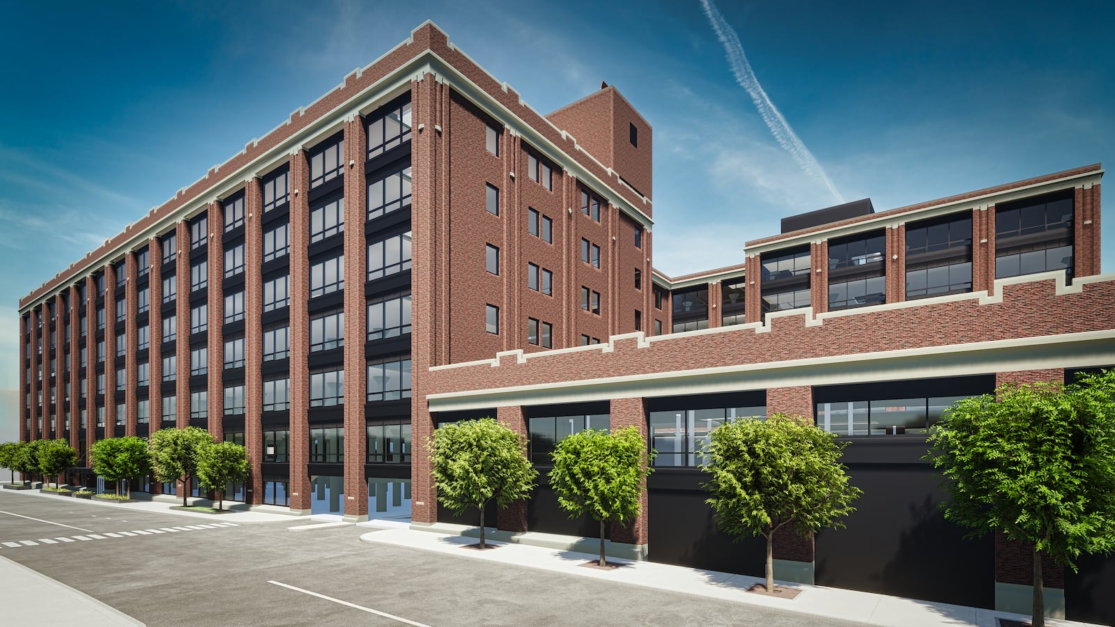 A rendering of the Delco, the former Mendelsons building. CONTRIBUTED BY THE COLUMBUS ARCHITECTURAL STUDIO