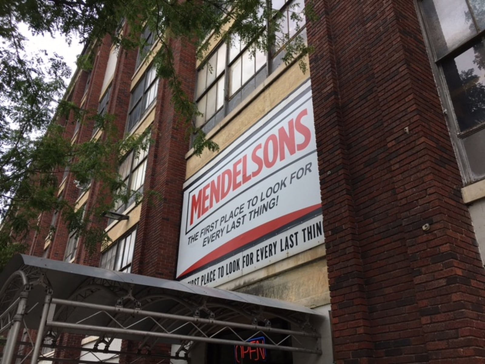 A familiar entrance for downtown shoppers over the years. THOMAS GNAU/STAFF