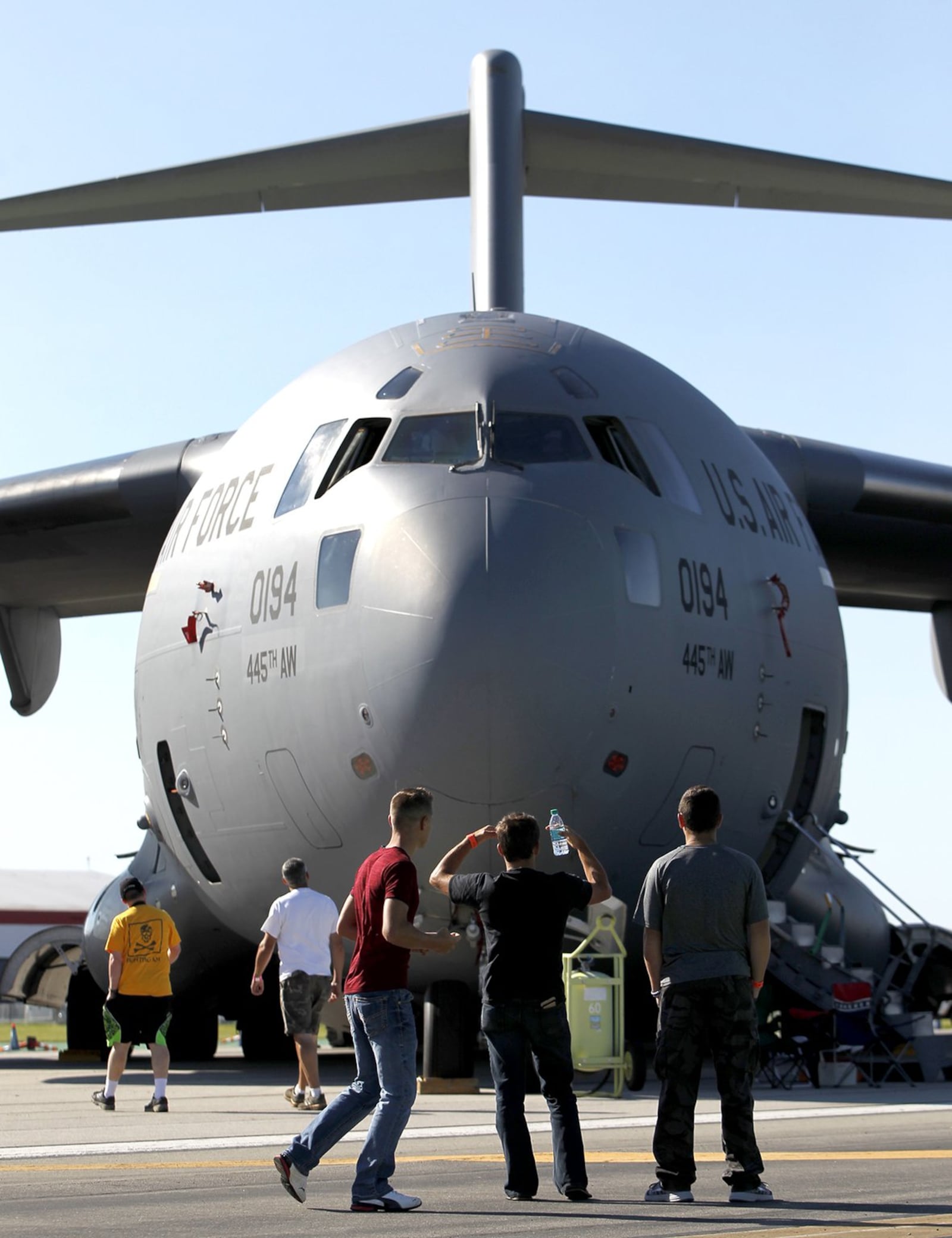 You get a whole new appreciation for aircraft with an up close and personal view.  More than 50 planes will be on display at the 2021 CenterPoint Energy Dayton Air Show Presented by Kroger . LISA POWELL / STAFF FILE PHOTO