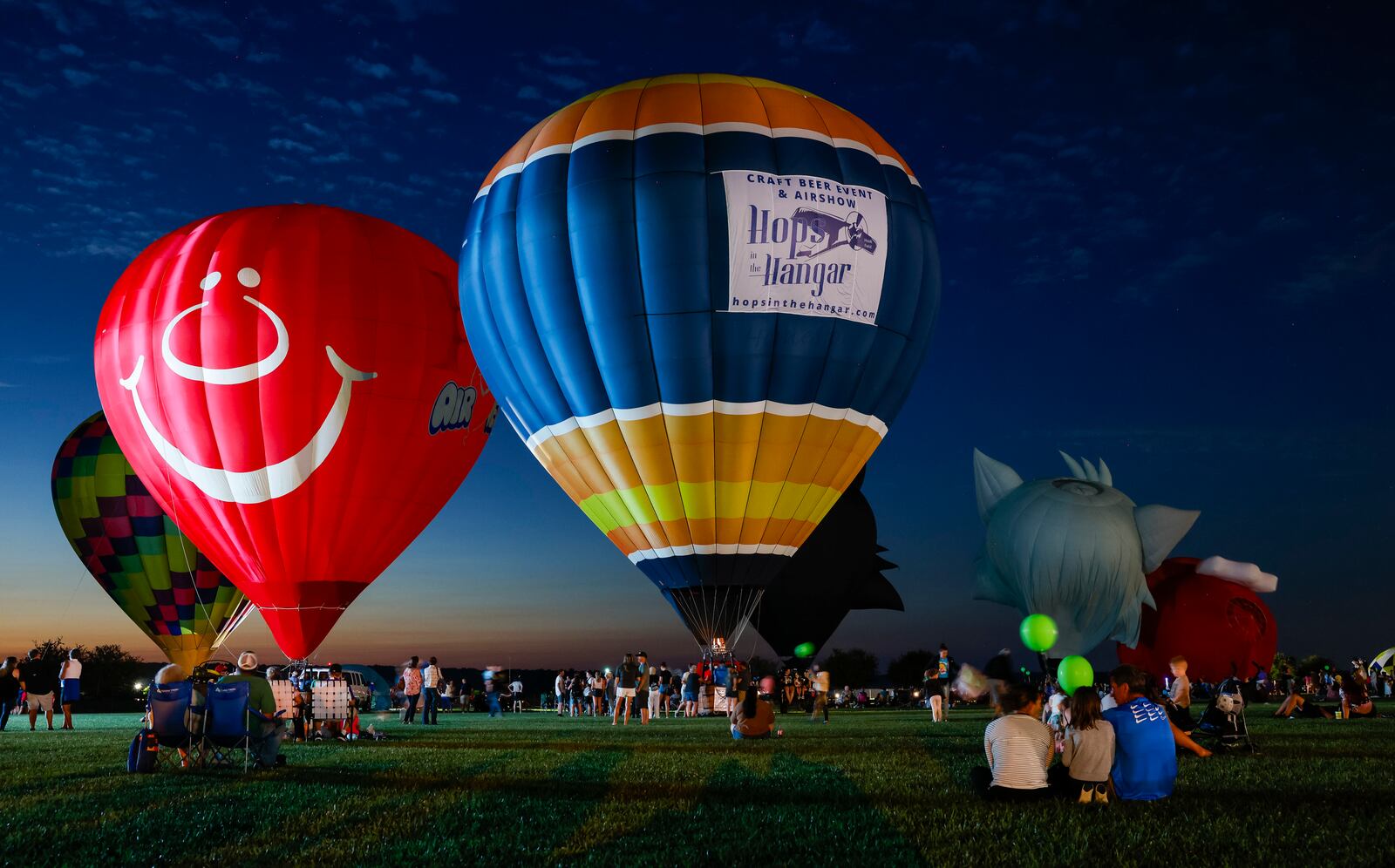 The 2024 Ohio Challenge Hot Air Balloon and Skydiving Festival will take place July 19-20. NICK GRAHAM/STAFF