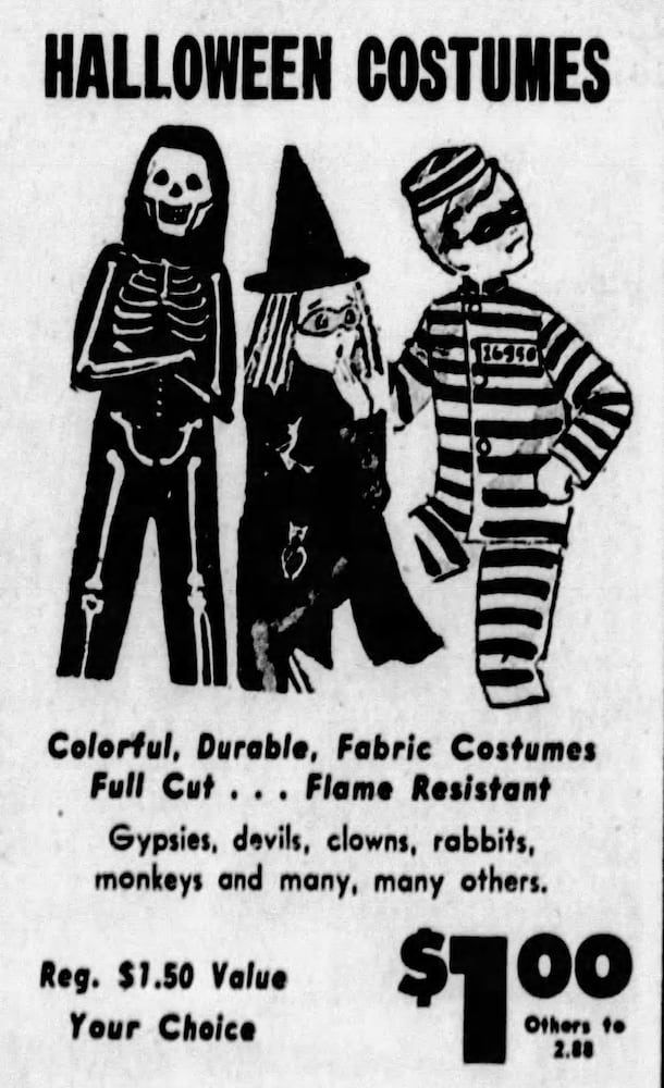 Halloween costume history