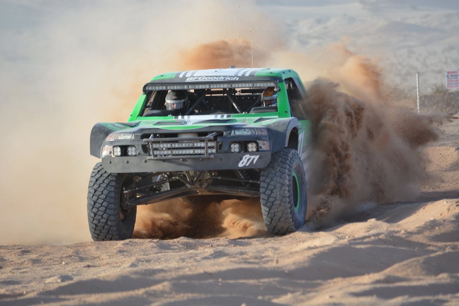 Larry Connor during his winning run in the Baja 500 in Mexico in 2015. CONTRIBUTED