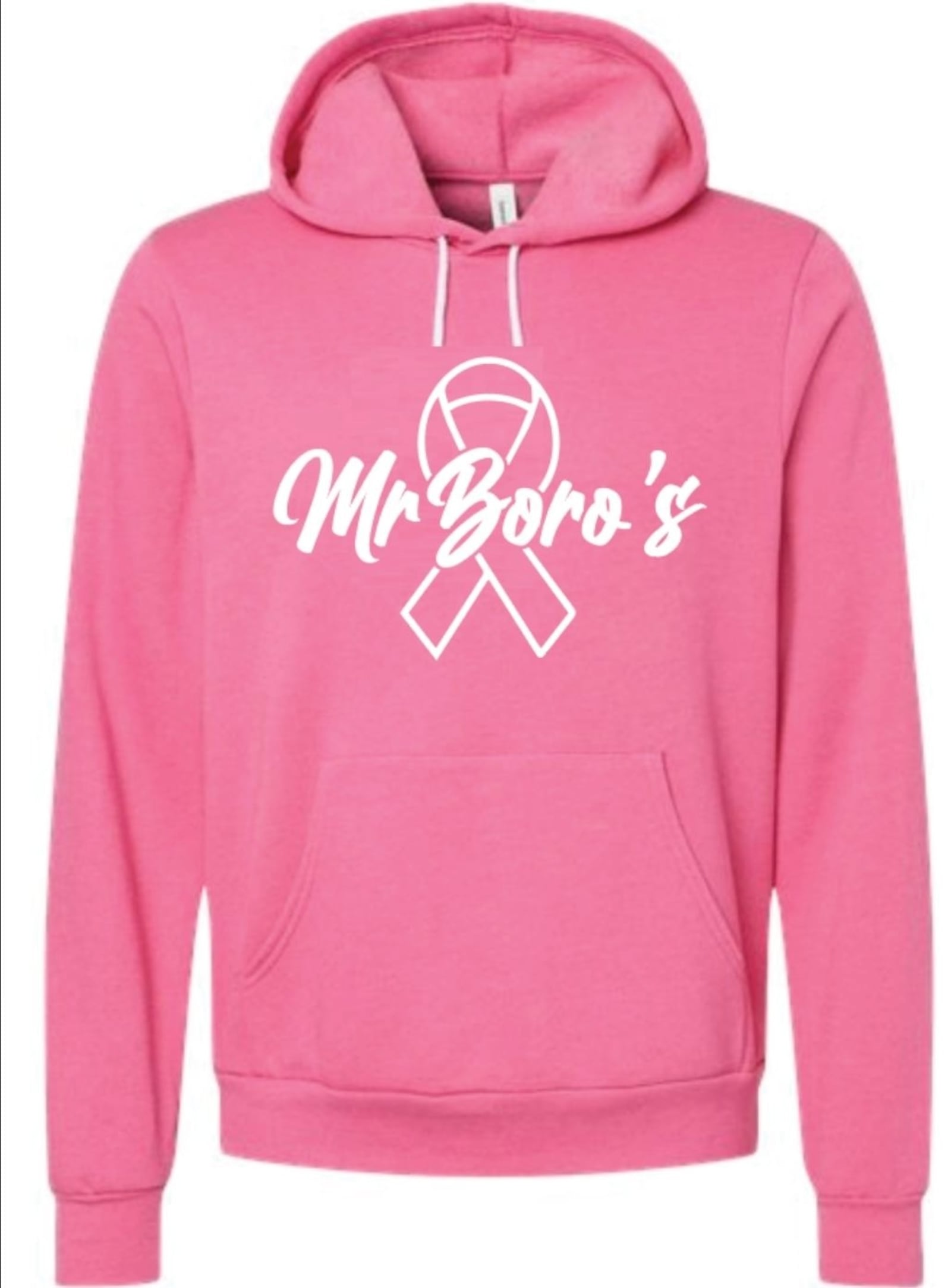 Mr. Boro’s Tavern in Springboro will have breast cancer hoodies available for purchase in October with proceeds going to Pink Ribbon Good (CONTRIBUTED PHOTO).