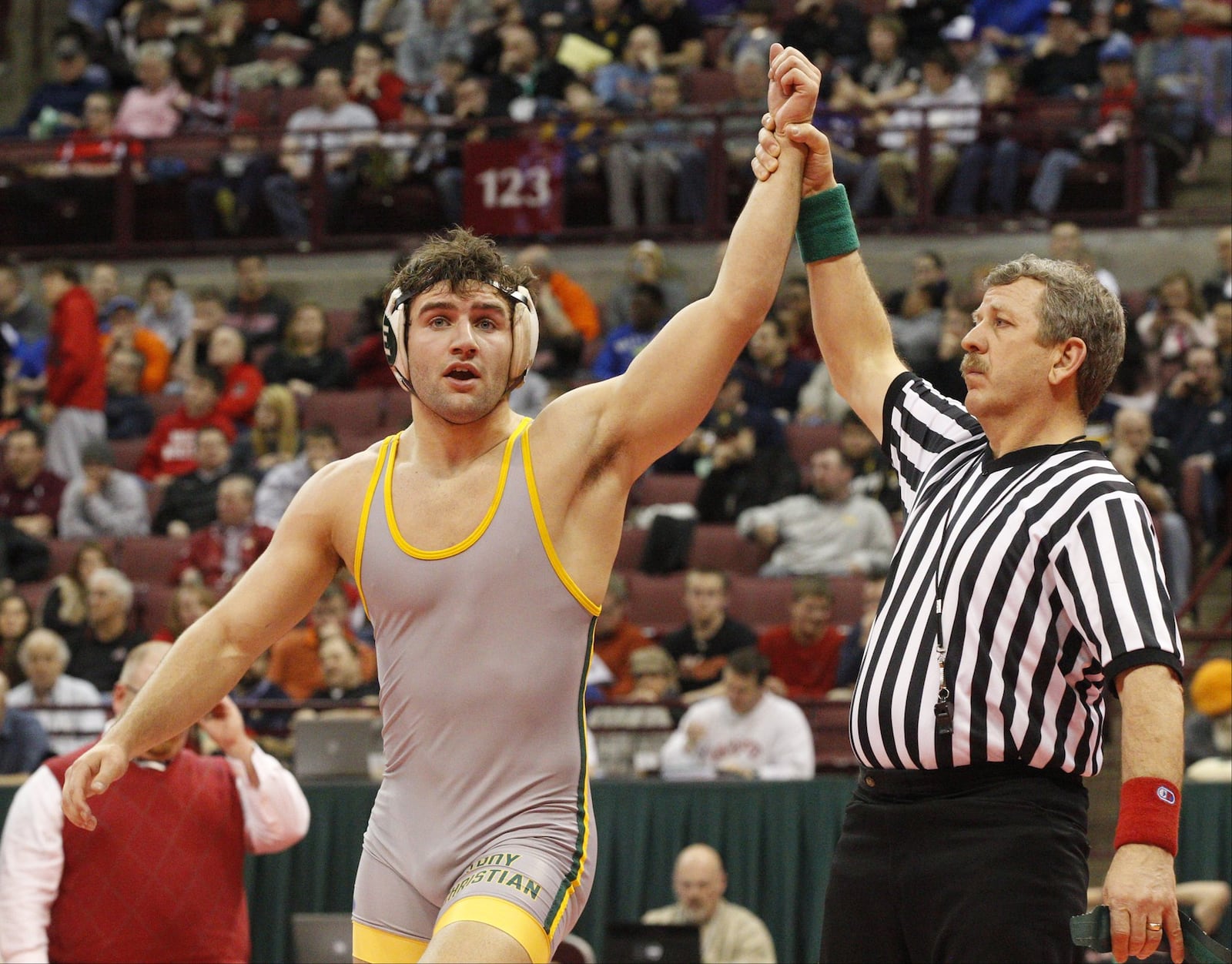 B.J. Toal won his second straight D-III state title for Troy Christian in 2013. STAFF FILE