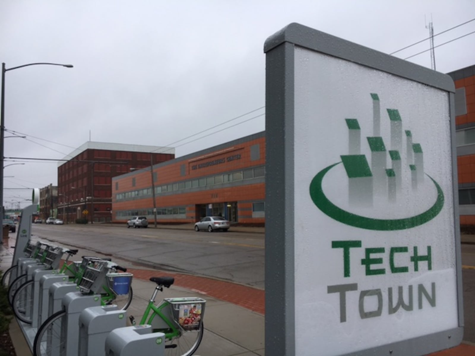 The Entrepreneurs Center, part of Dayton’s Tech Town business park, off Monument Avenue. THOMAS GNAU/STAFF