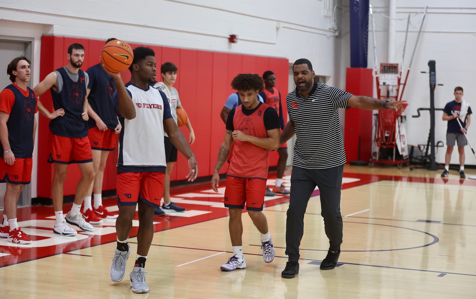 Dayton preseason practice