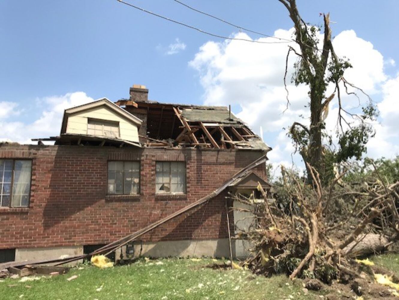 PHOTOS: Daylight reveals widespread damage from Monday storms