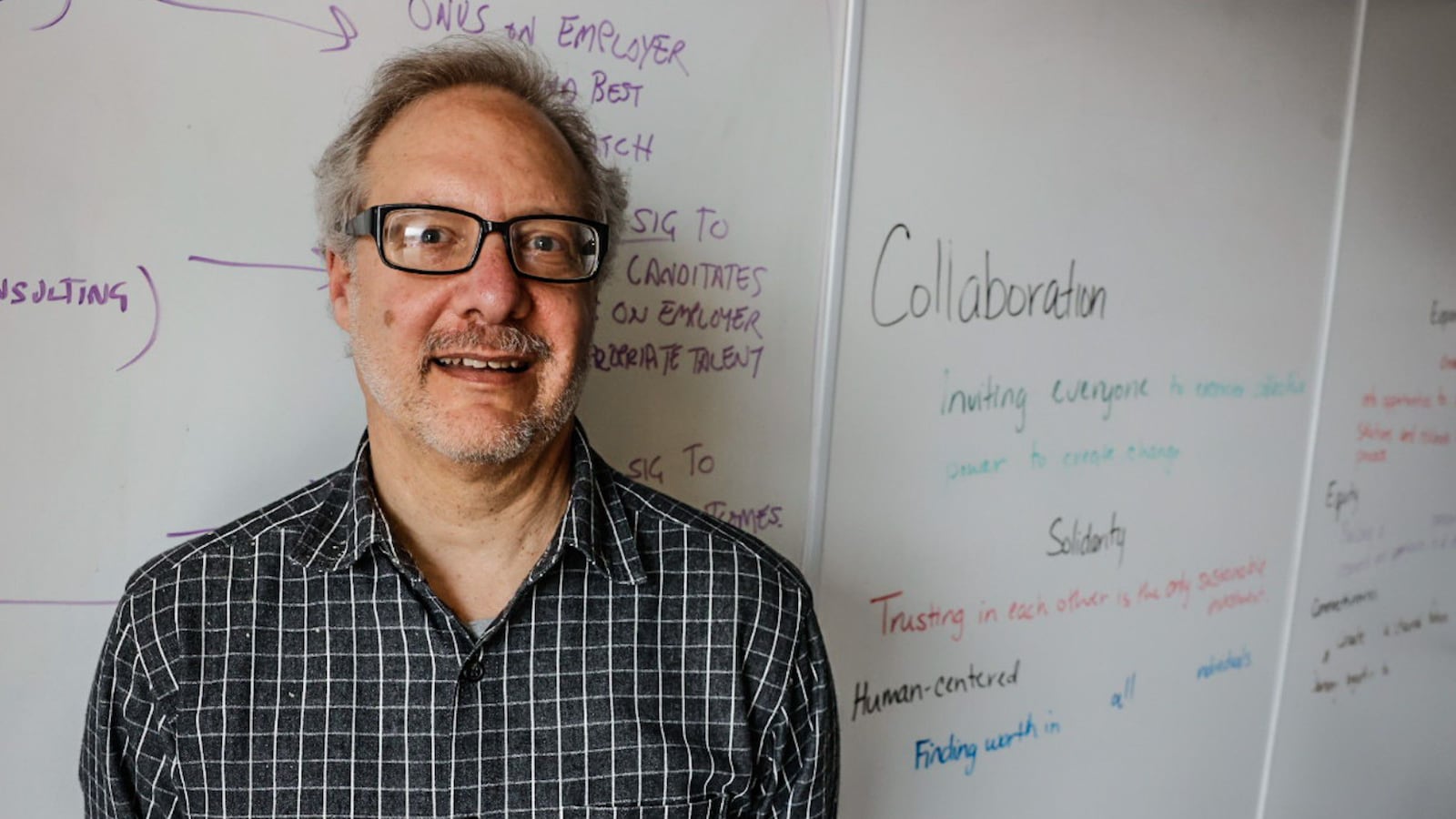 Peter Benkendorf, is the founder of The Collaboratory, an organization that develops community initiatives. He is leading the Ethnosh monthly ethnic dinner event. JIM NOELKER/STAFF