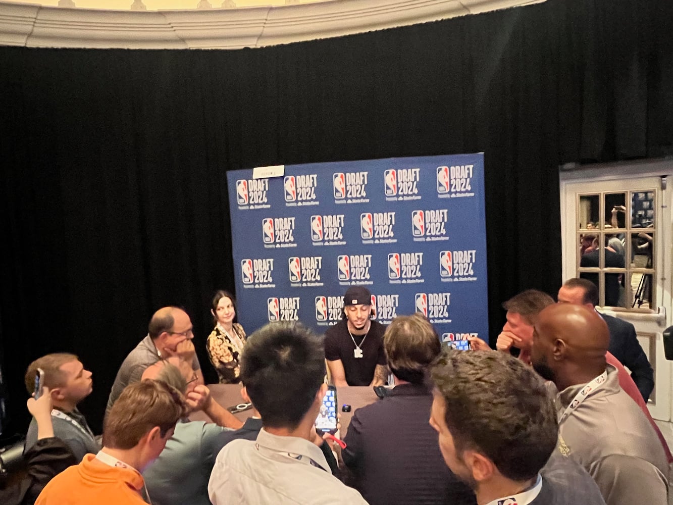 NBA Draft media session