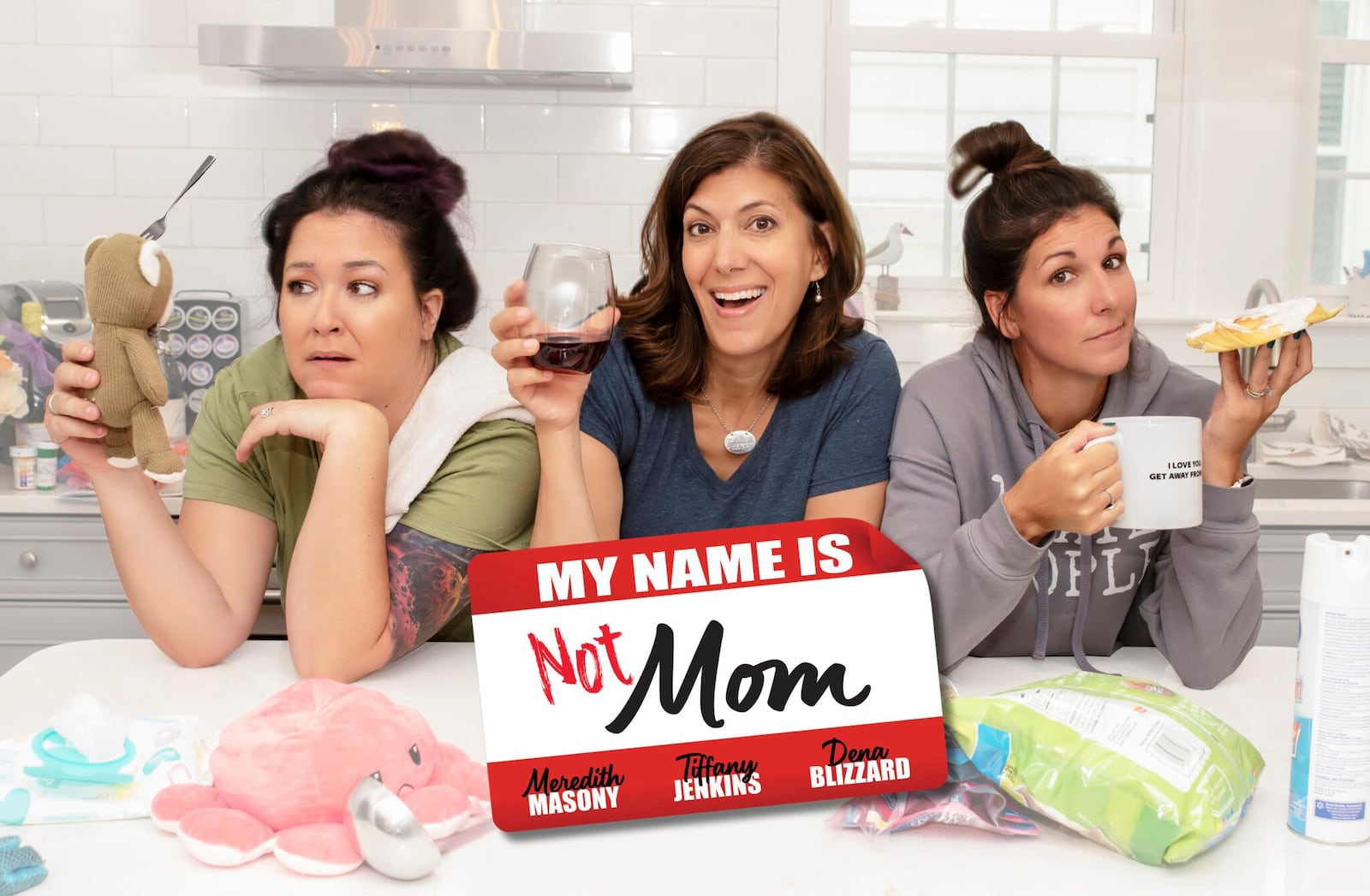 (Left to right) Tiffany Jenkins, Dena Blizzard and Meredith Masony appear "My Name Is Not Mom." (PHOTO COURTESY OF DAYTON LIVE)