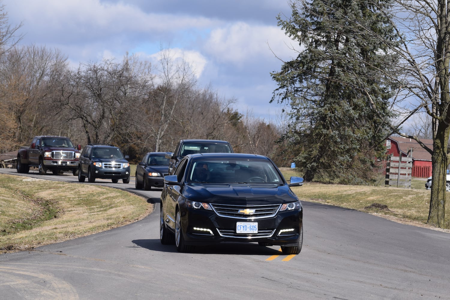 PHOTOS: Thousands of Outlaws attend motorcycle gang leaders funeral at Montgomery County Fairgrounds.