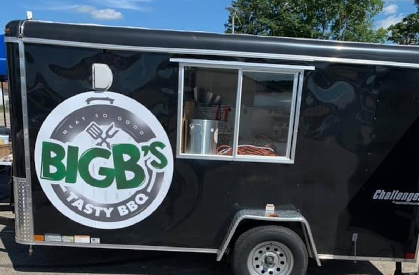 Dayton-based food truck Big B's Tasty BBQ, founded by former NFL player and Chaminade-Julienne graduate Brandon McKinney, will host its grand opening Saturday, Sept. 5 in Dayton. CONTRIBUTED