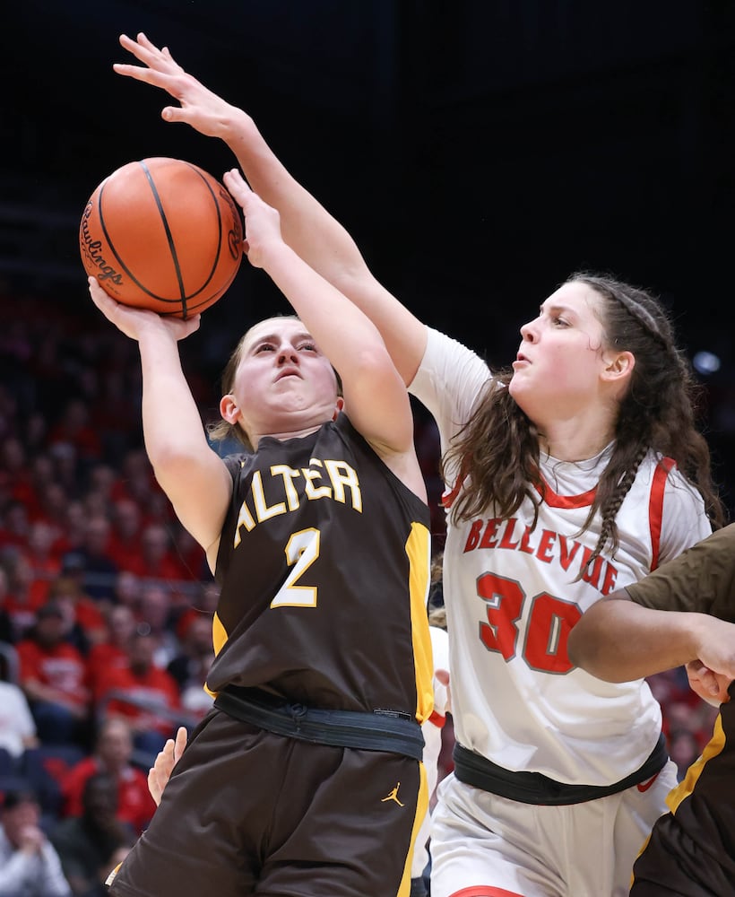 Alter vs. Bellevue Division IV girls basketball state final