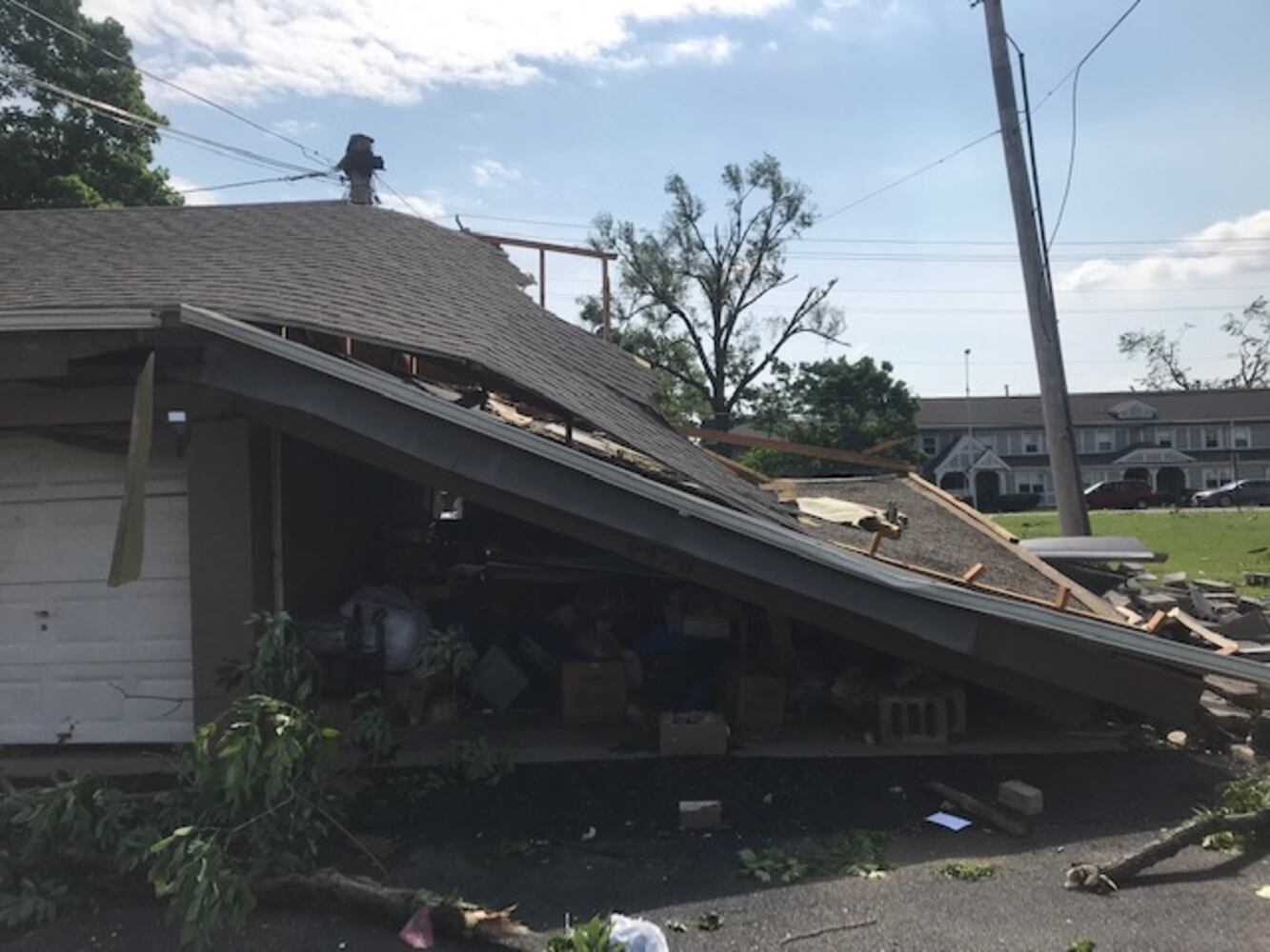 PHOTOS: Daylight reveals widespread damage from Monday storms