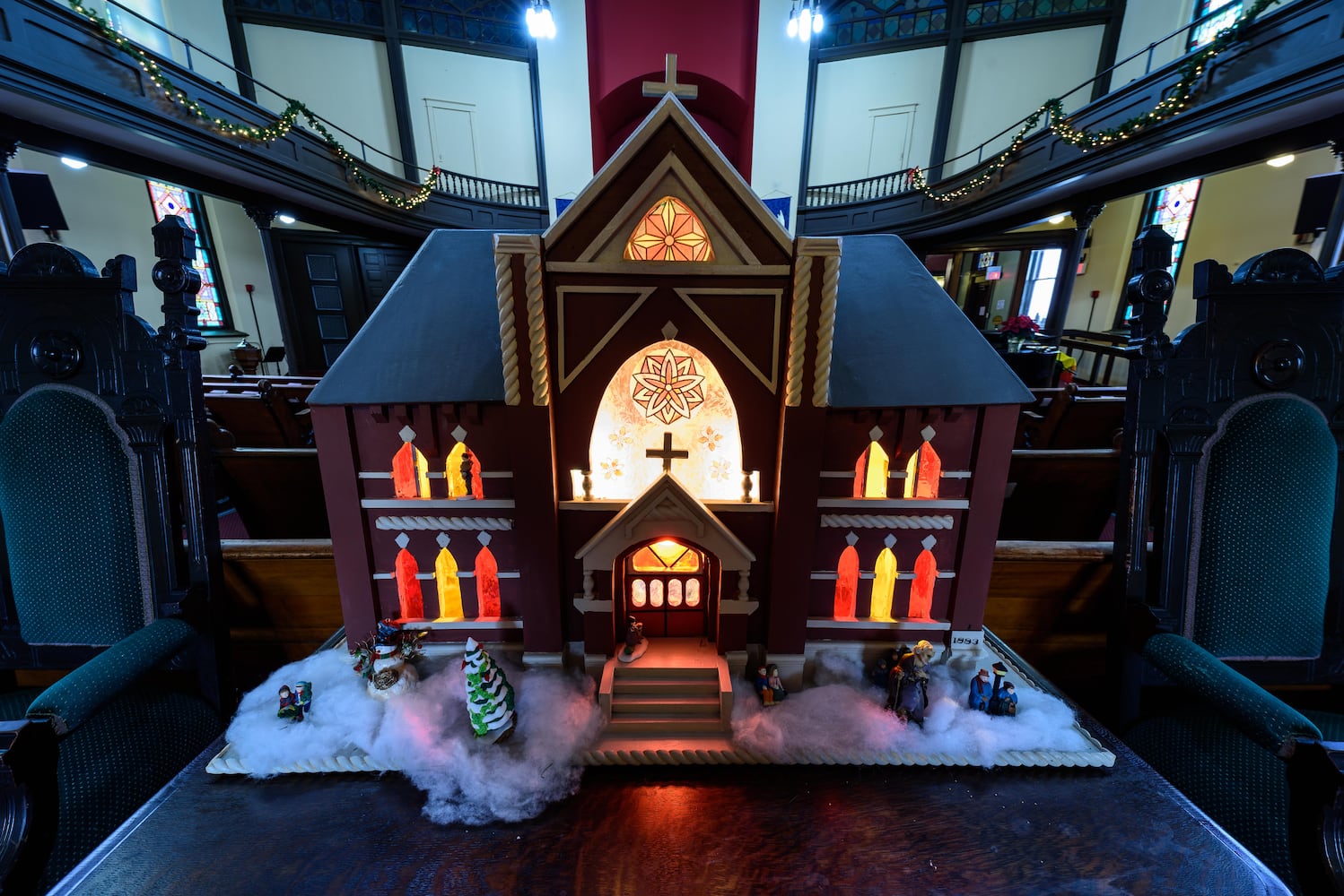 PHOTOS: A look inside St. Paul United Methodist Church decorated for Christmas