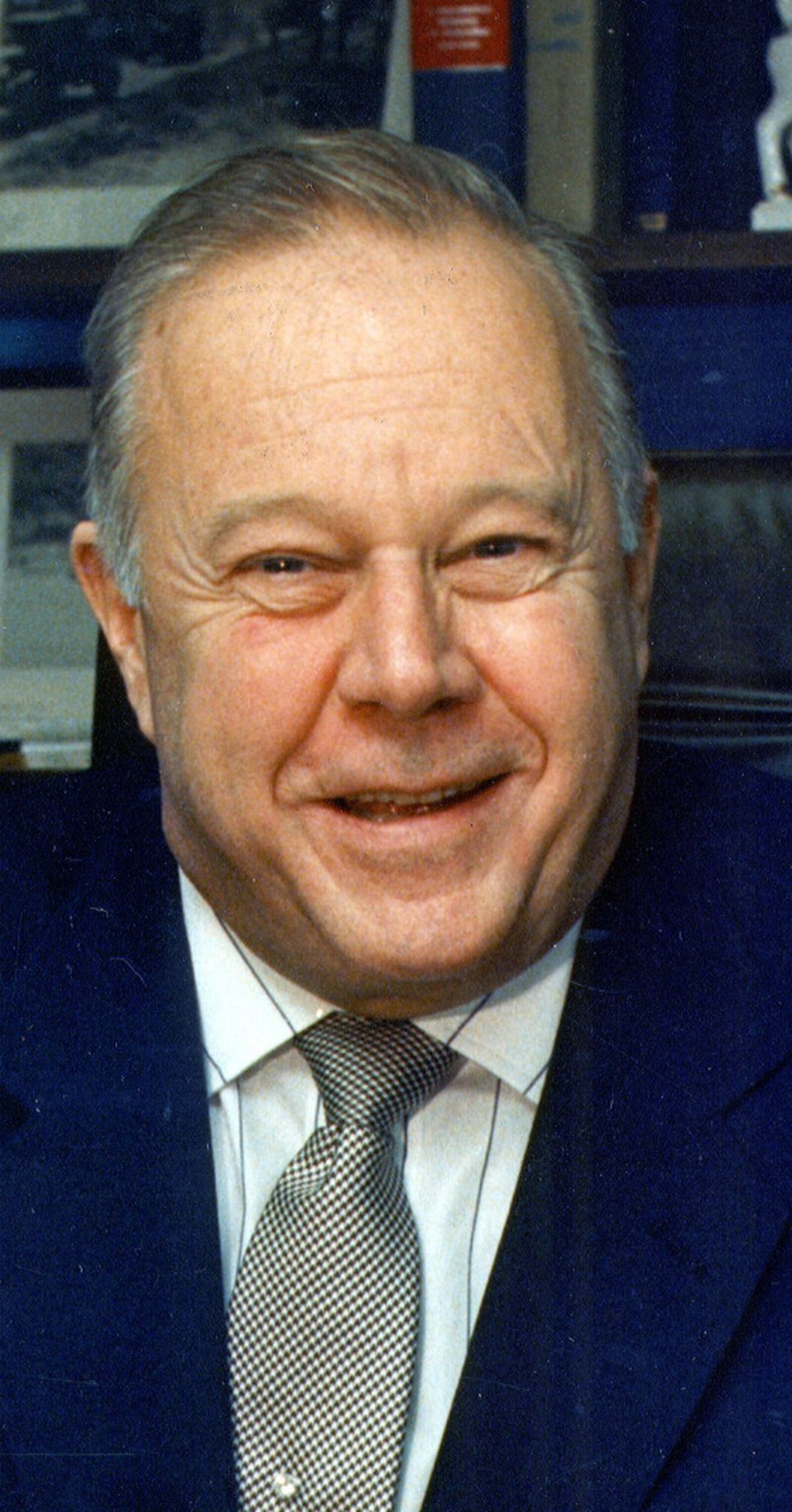 Charles Huber shown in a 1988 photo.