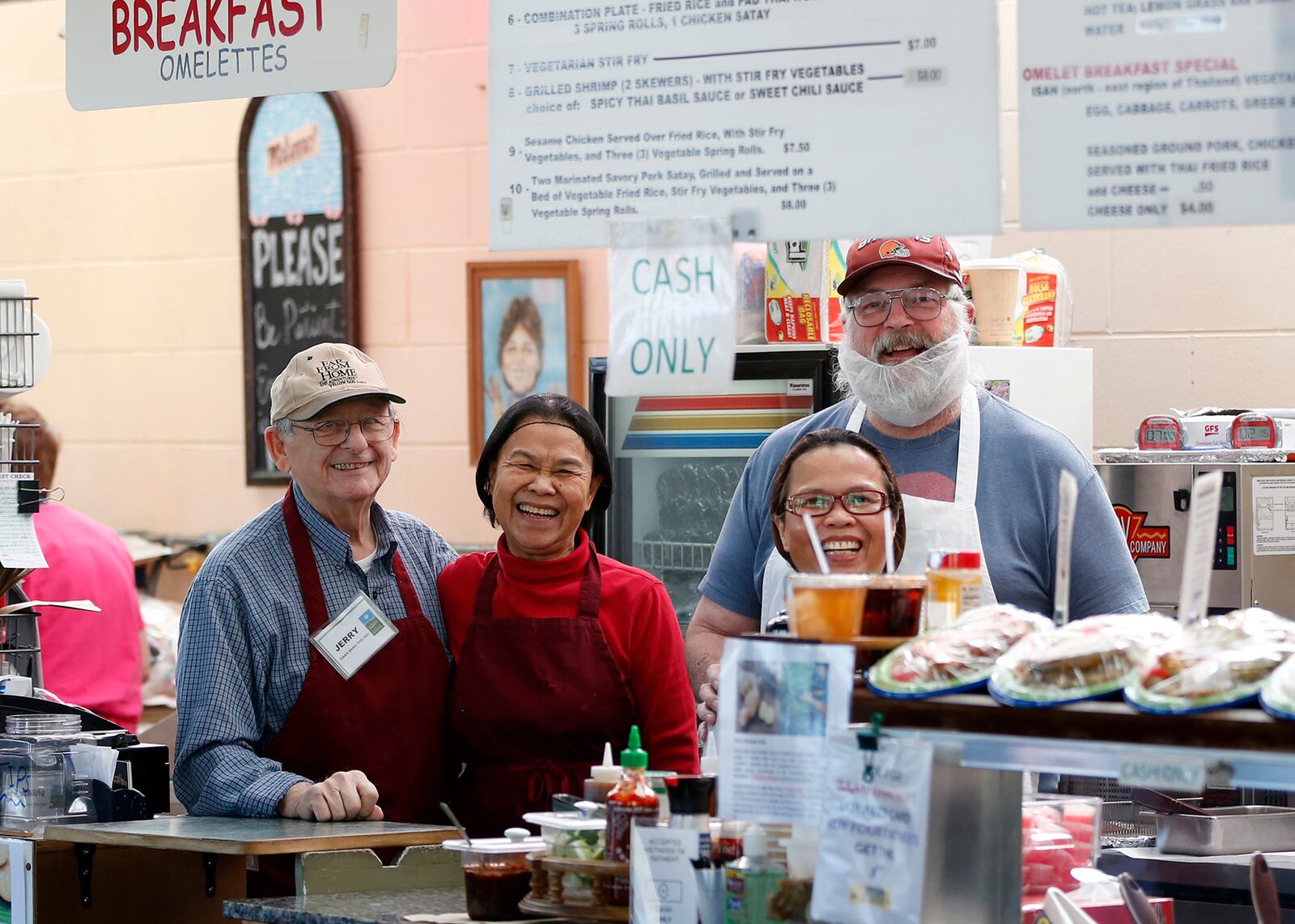 Part of the draw at the 2nd Street Market are the friendly vendors.  LISA POWELL / STAFF