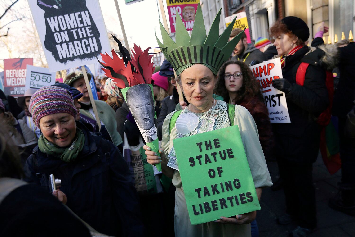 Women's March goes global