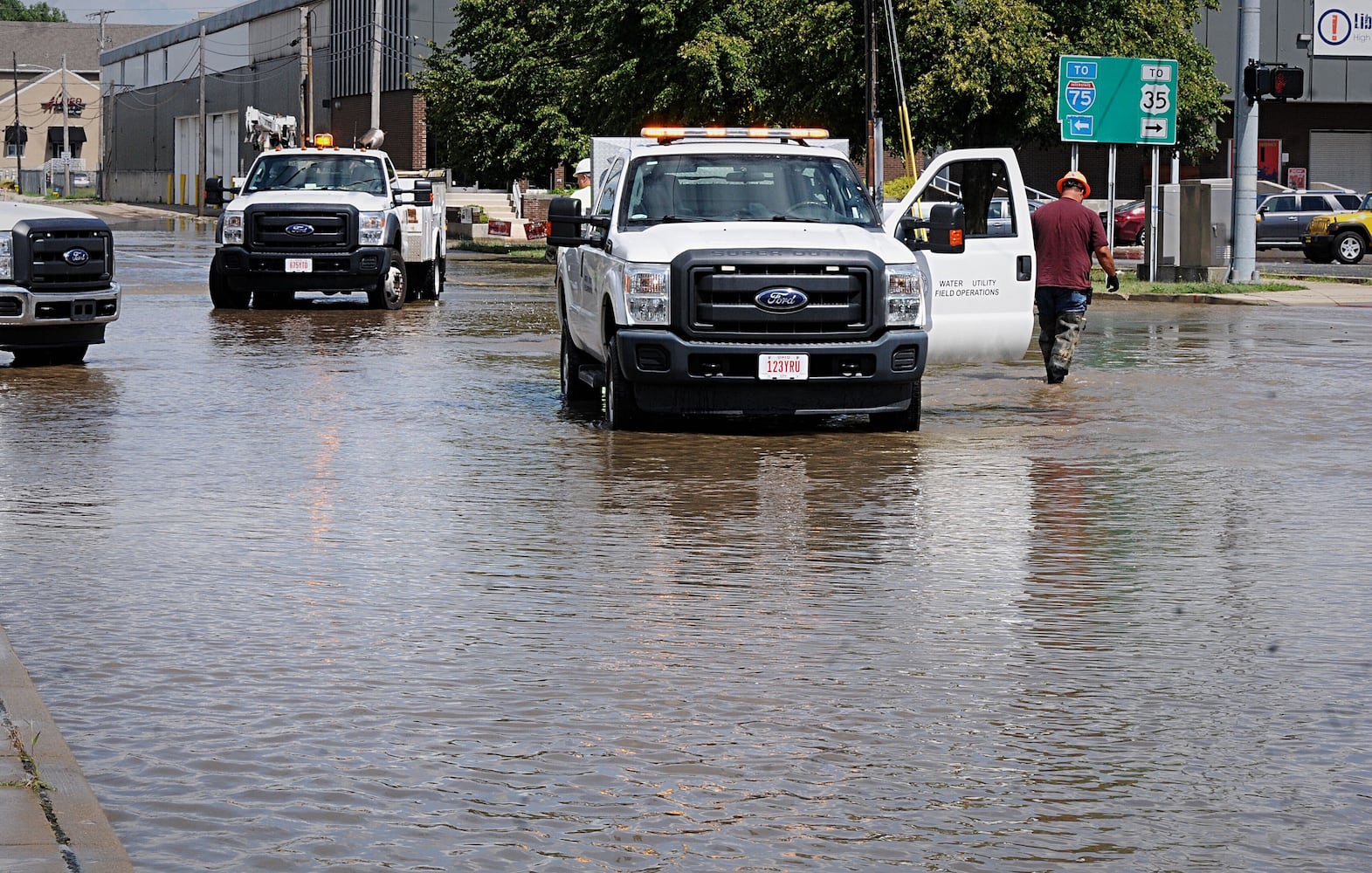 Major water main break reported in East Dayton