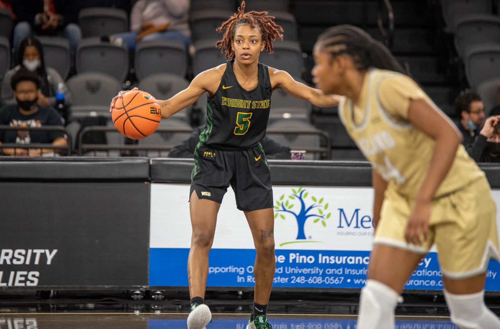 Makira Webster, a Fairmont High School grad, is one of only two returning players for Wright state's women's basketball team. Joseph Craven/Wright State Athletics