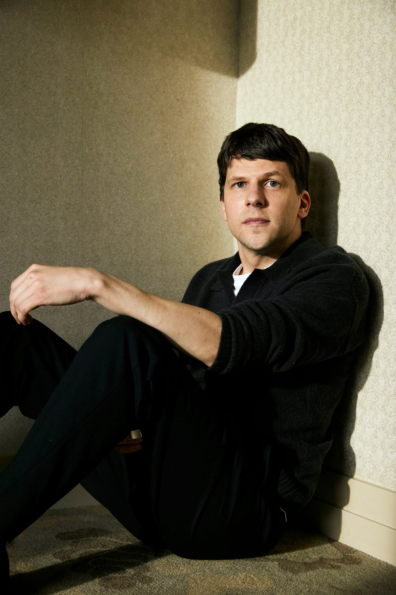 Jesse Eisenberg poses for a portrait to promote the film "A Real Pain" on Thursday, Oct. 17, 2024, in New York. (Photo by Taylor Jewell/Invision/AP)