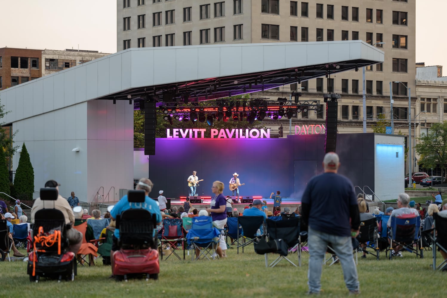 PHOTOS: Honoring our Veterans - Mitch Rossell with Guitars4Heroes live at Levitt Pavilion