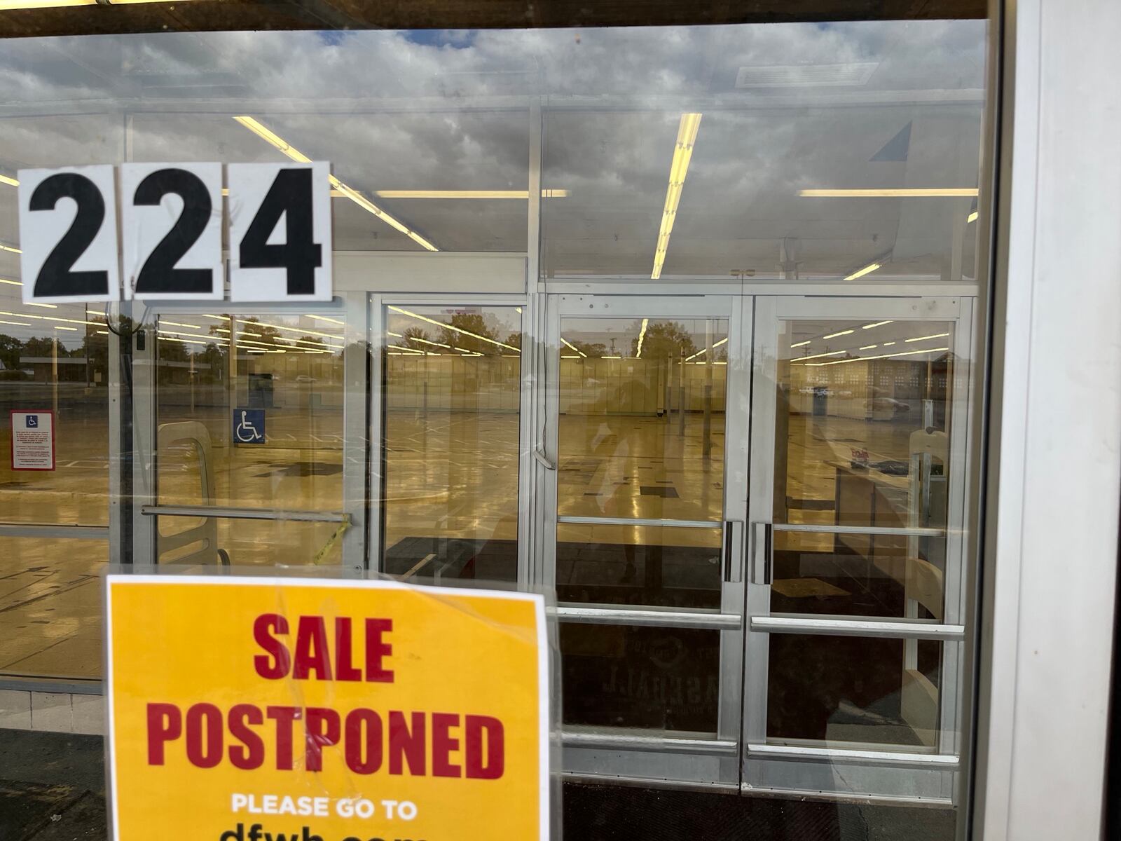 The vacant former Kmart space at the Fairborn Five Points shopping center, as of October 2022. JEREMY P. KELLEY / STAFF