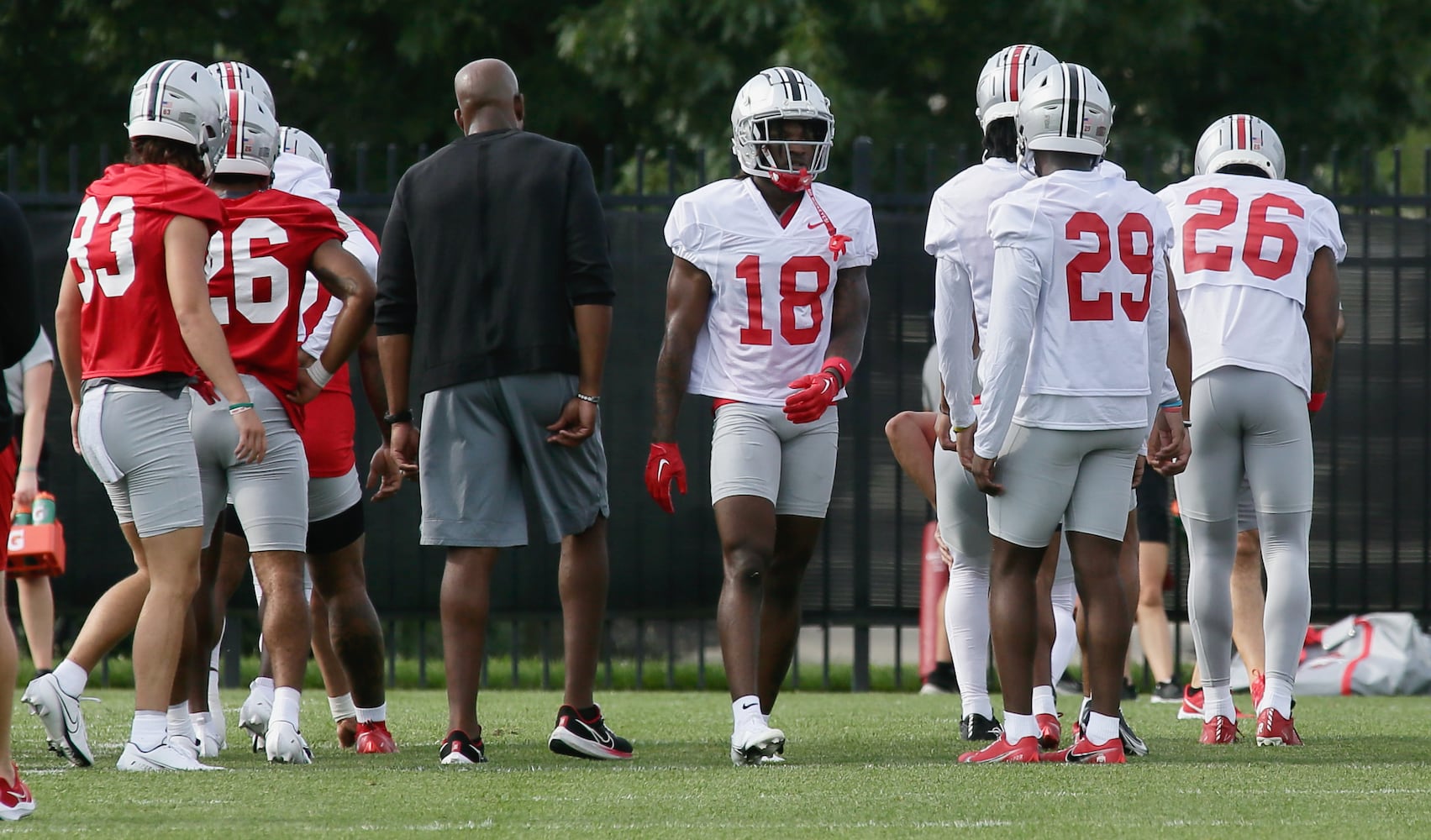 Ohio State practice