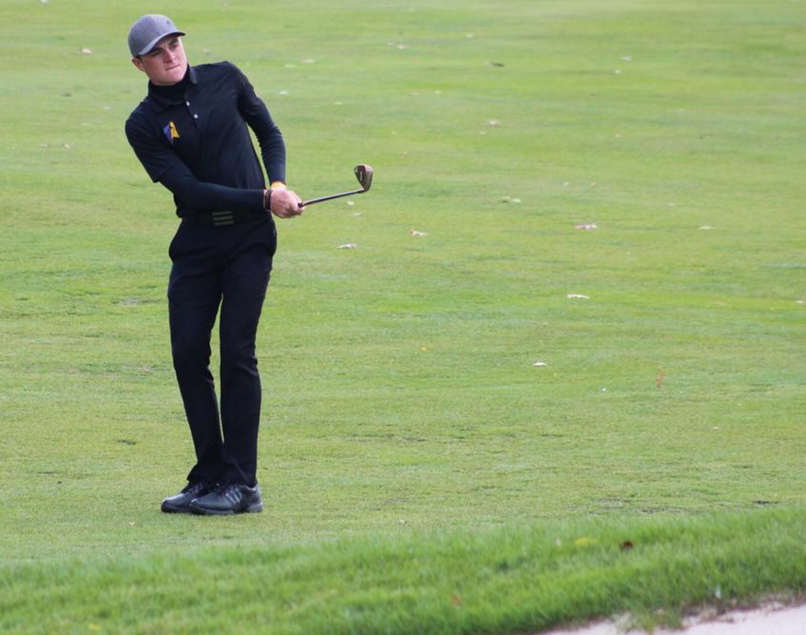 Vandalia Butler senior Austin Greaser finished third in the Division I boys state golf tournament at the Ohio State University Golf Club. Jeff Gilbert/CONTRIBUTED