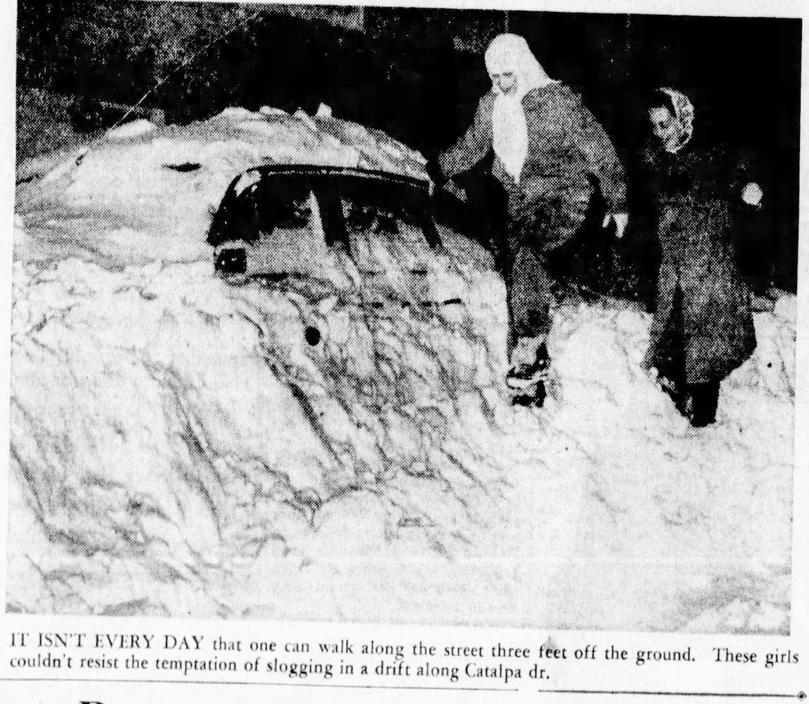 Dayton Thanksgiving Blizzard 1950