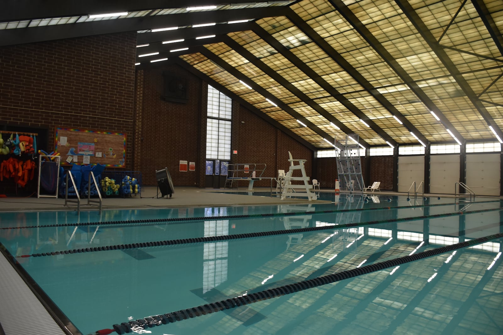 The Dabney Pool at the Northwest Recreation Center at 1600 Princeton Drive in northwest Dayton. CORNELIUS FROLIK / STAFF