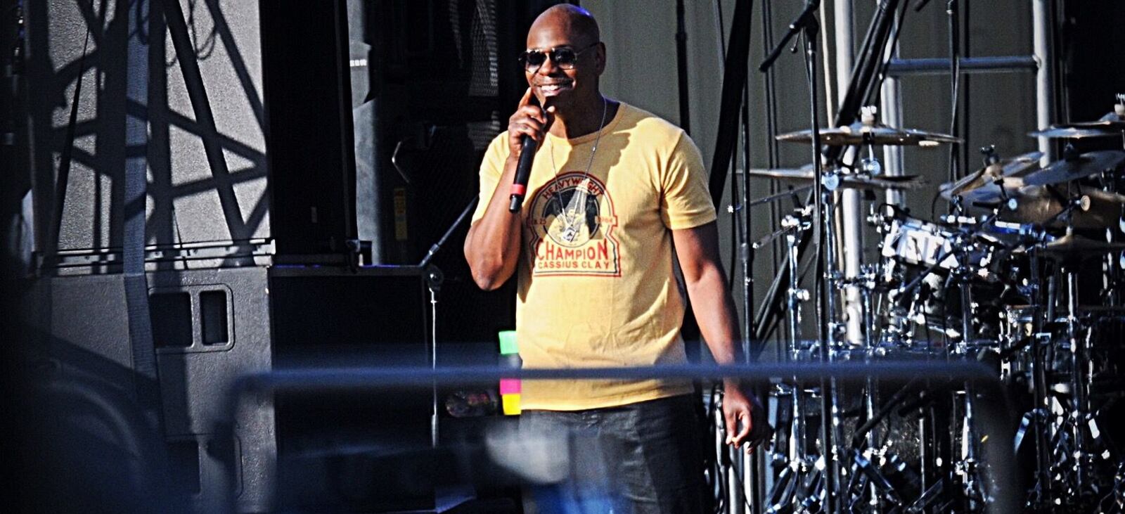 Comedian and Yellow Springs-area resident Dave Chappelle threatened to pull his business interests from Yellow Springs if a housing development goes through as planned.