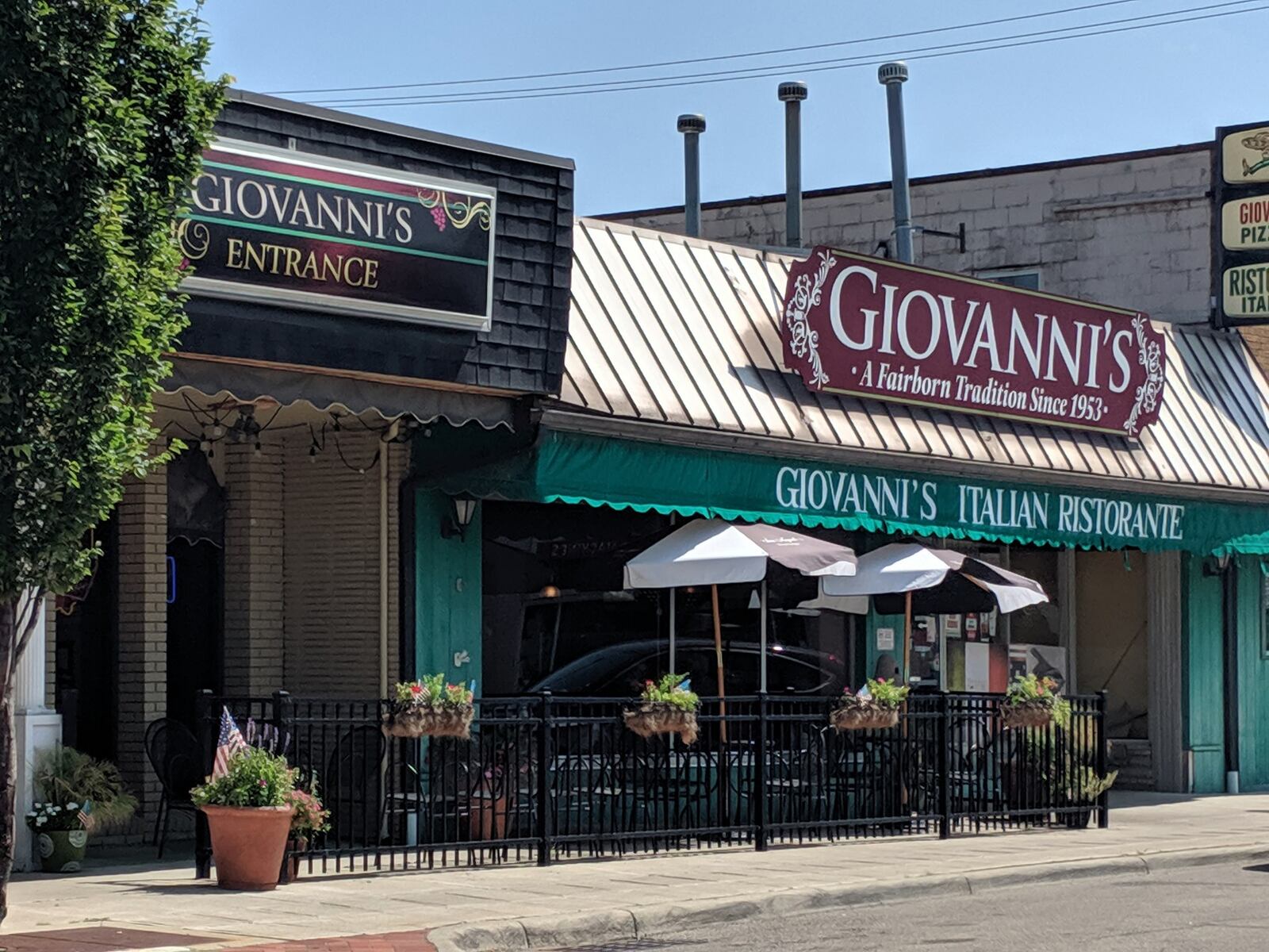 Giovanni's Italian restaurant in Fairborn, which opened in 1953.