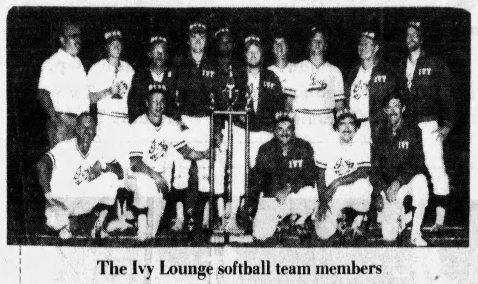 Ivy Lounge softball team 1979. DAYTON DAILY NEWS ARCHIVES