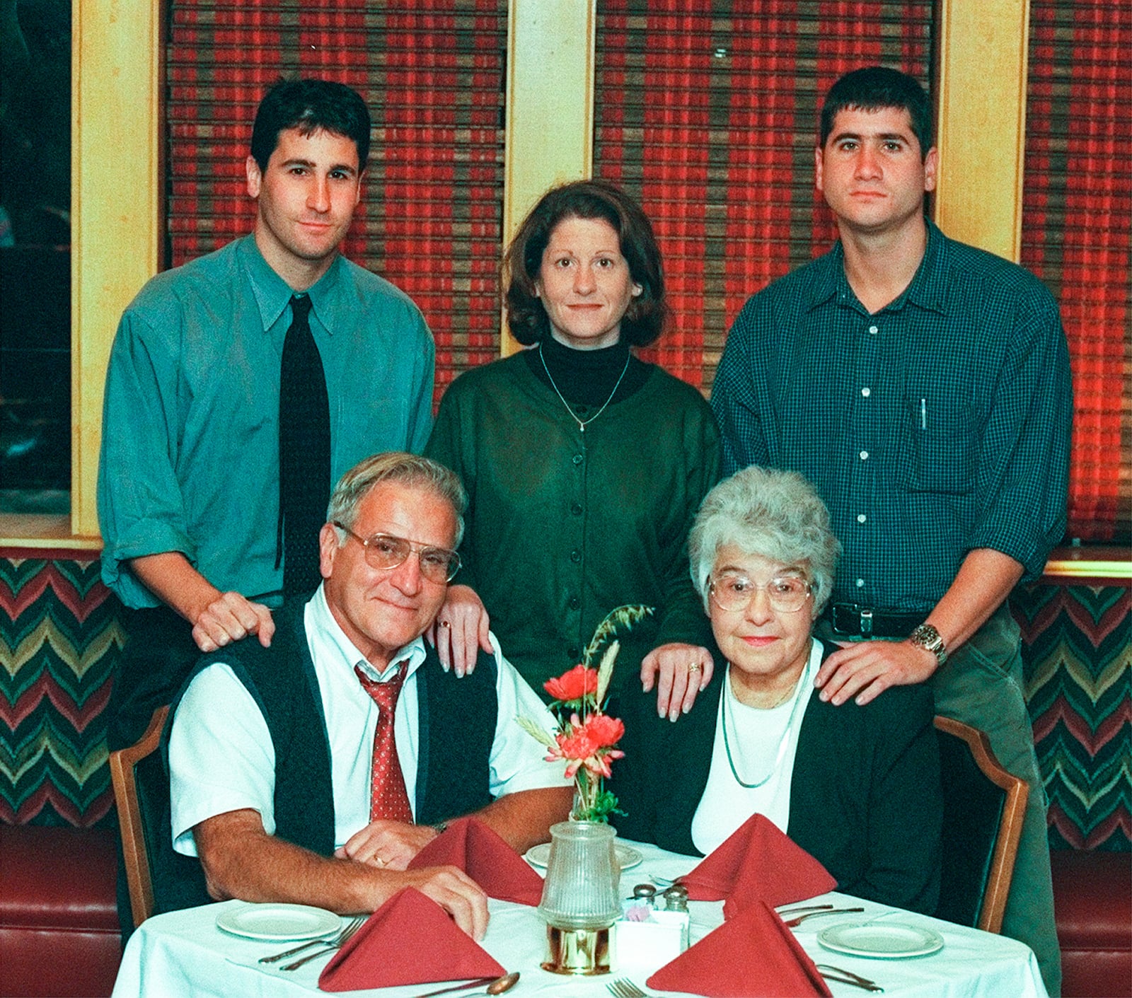 From left seated, Leo Anticoli, his sister Gloria Anticoli; Standing from left, Leo's children Mike Anticoli, Peggy Hastreiter and Chris Anticoli. DAYTON DAILY NEWS ARCHIVES