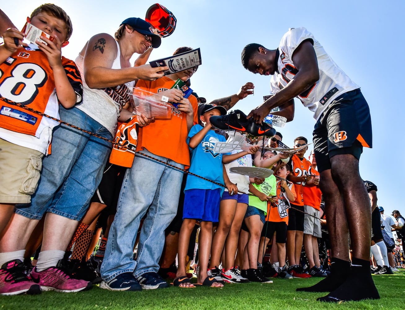 Bengals Training Camp Day 1