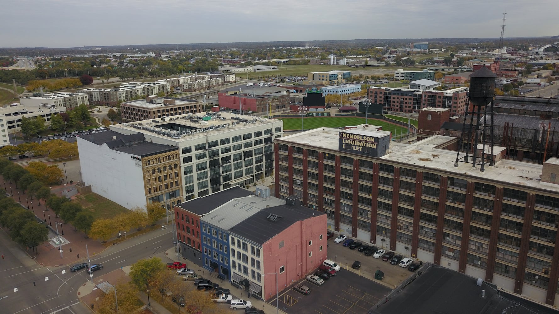 PHOTOS: What this booming area in downtown Dayton looks like from above