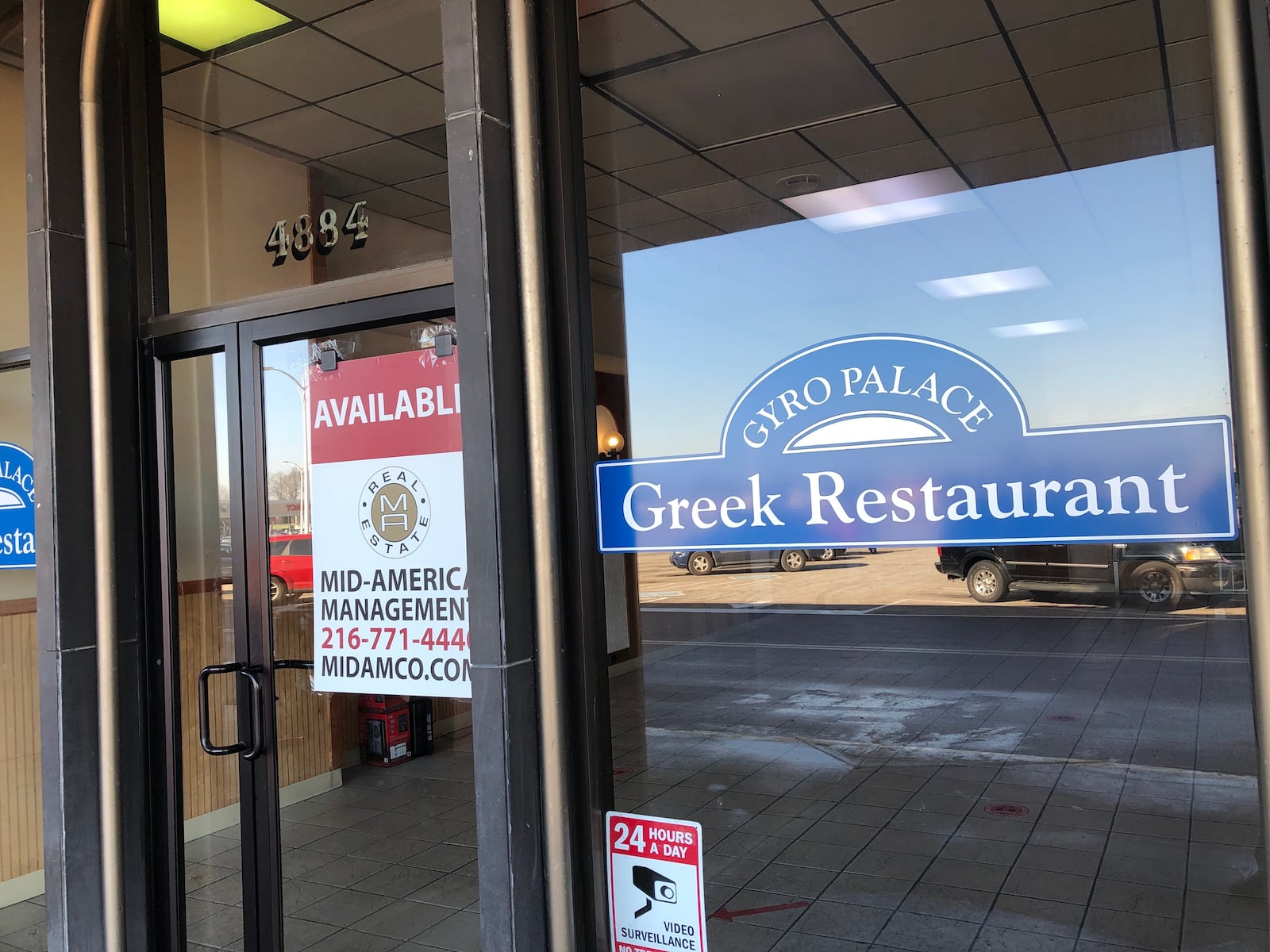 Gyro Palace, a Greek-Mediterranean restaurant that has operated since 2001 in the Airway Plaza in Riverside and was a popular lunch spot for Wright-Patterson Air Force Base employees has closed its doors. MARK FISHER/STAFF