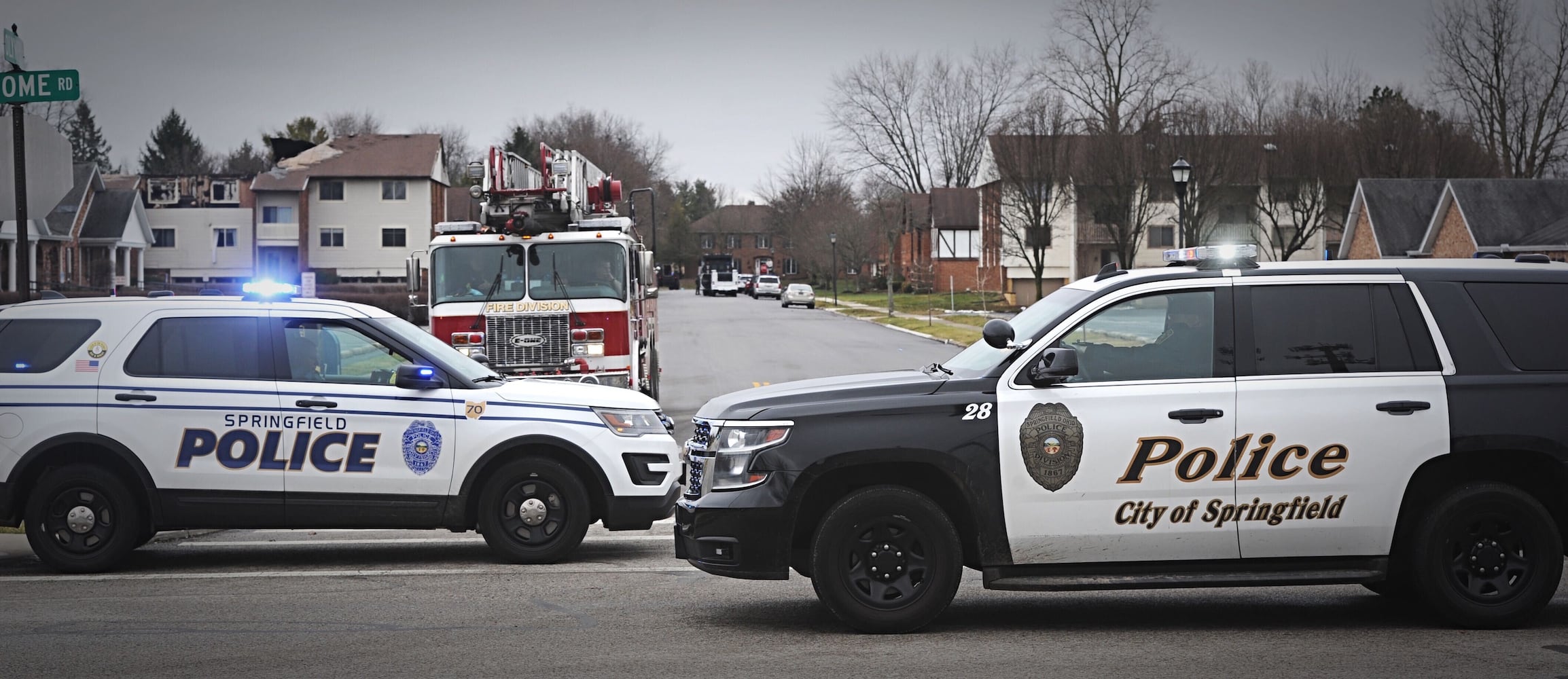 PHOTOS: Neighborhood blocked off after reported shots fired in Springfield